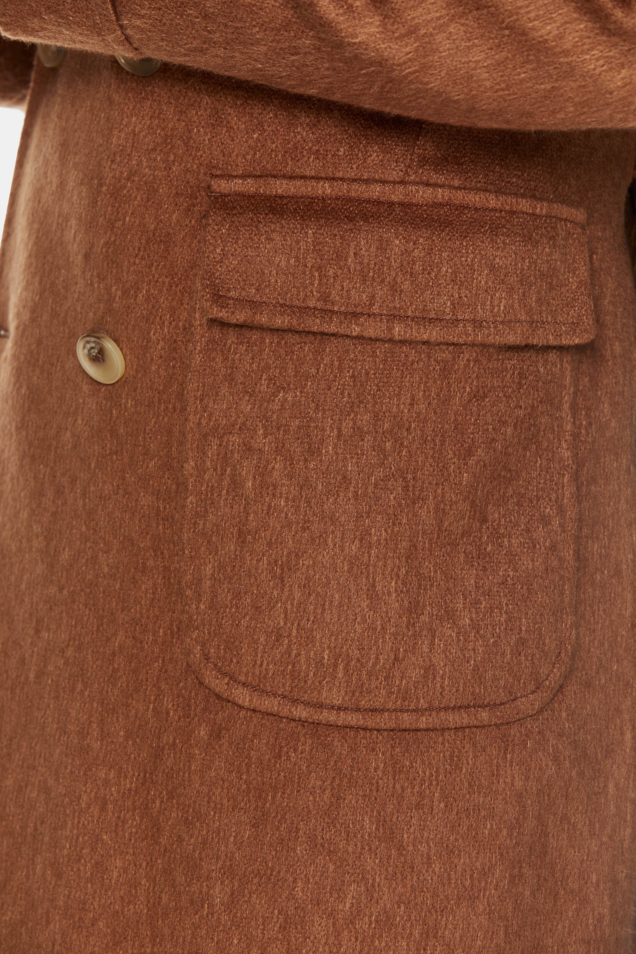 Camel coat made of camel hair