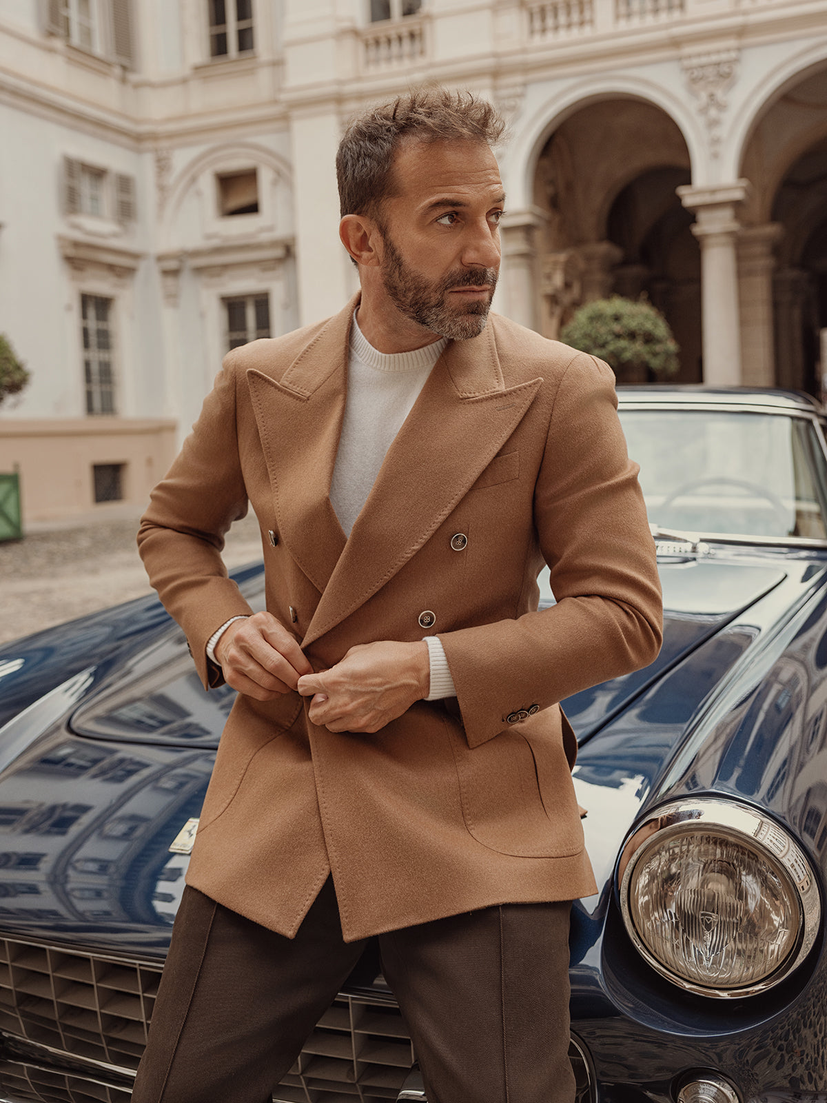 Sacou Made to Measure, Bactrian camelhair