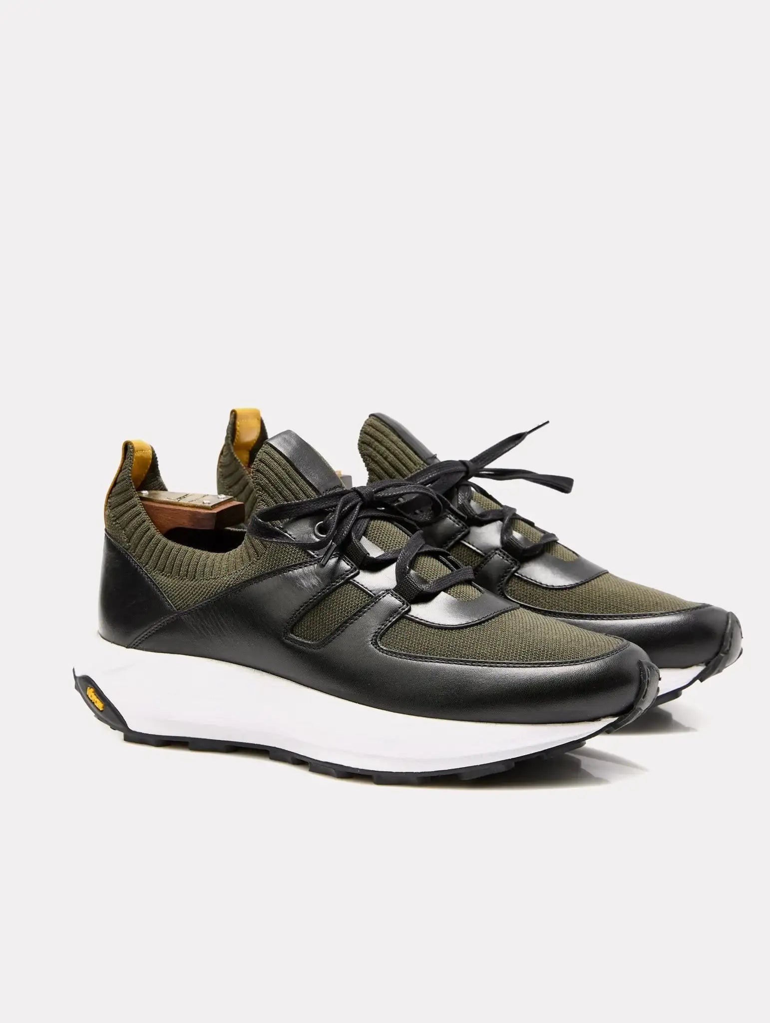 ARMY SNEAKERS LEATHER & TEXTILE