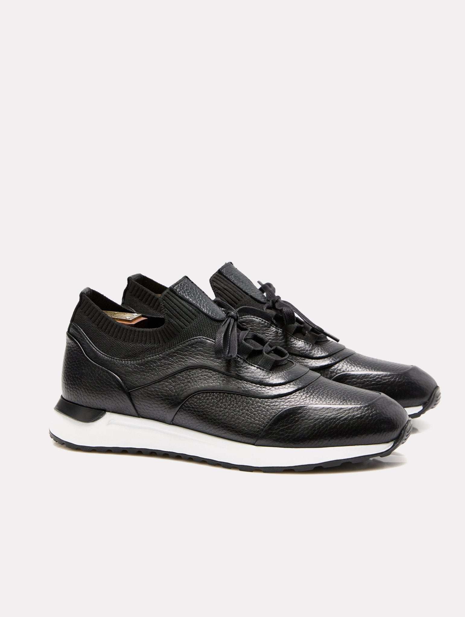 SNEAKERS NEGRU piele - Viggo