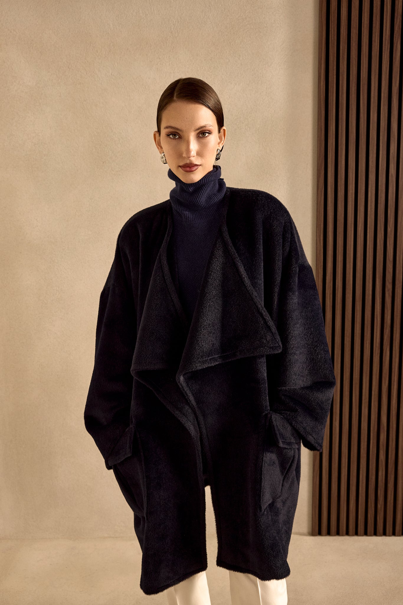 Palton navy Bespoke FOR HER