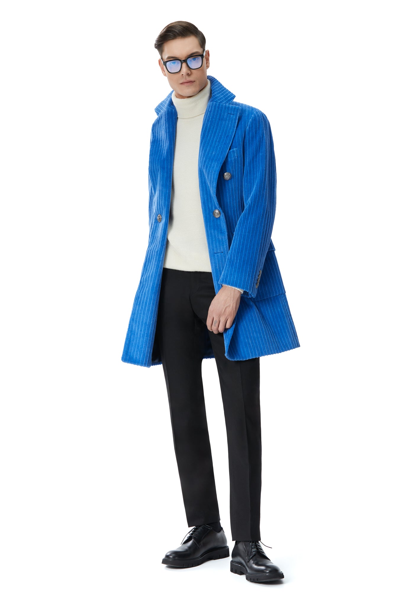 Double-breasted coat