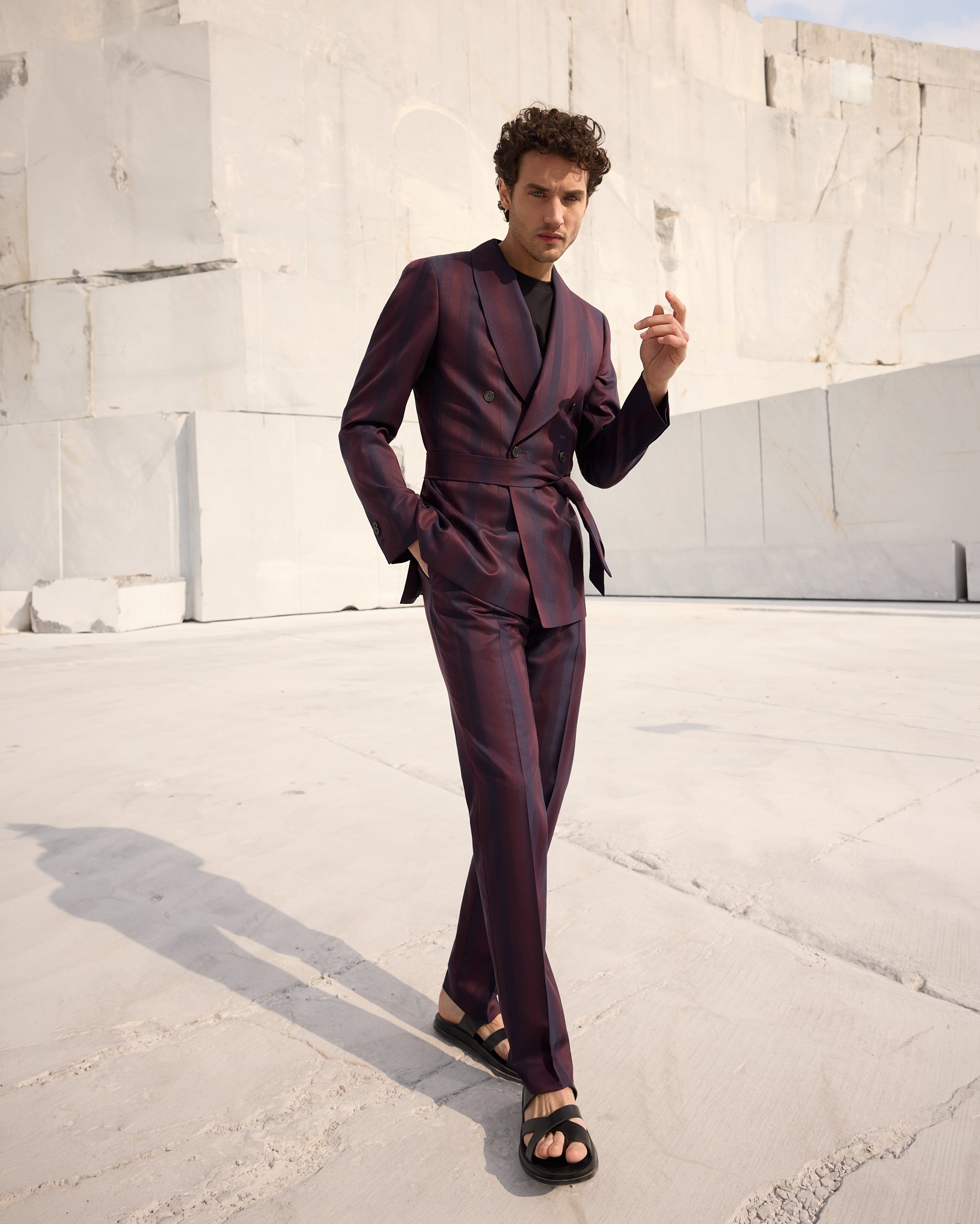 Costum bordo Made to Measure, tesatura Ariston