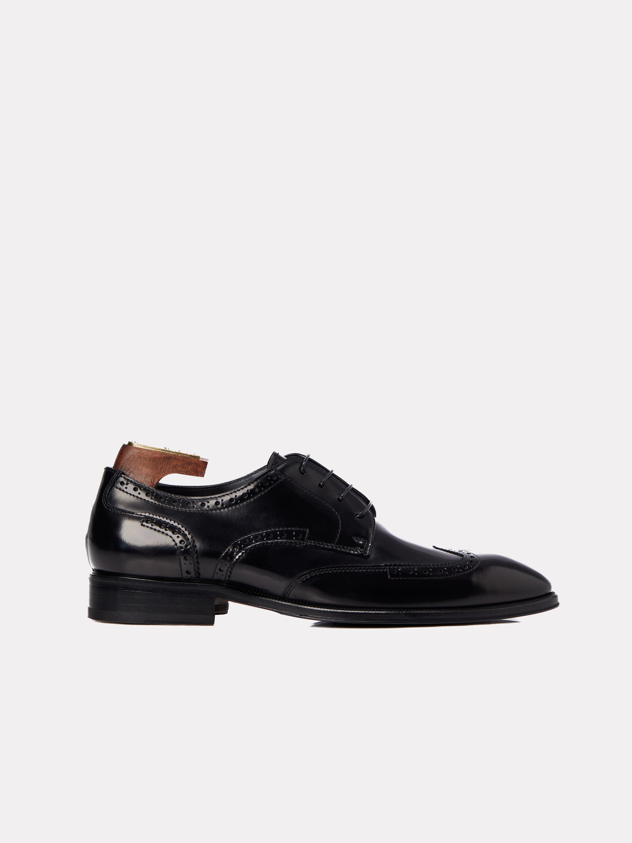 Pantofi derby cu detalii brogue