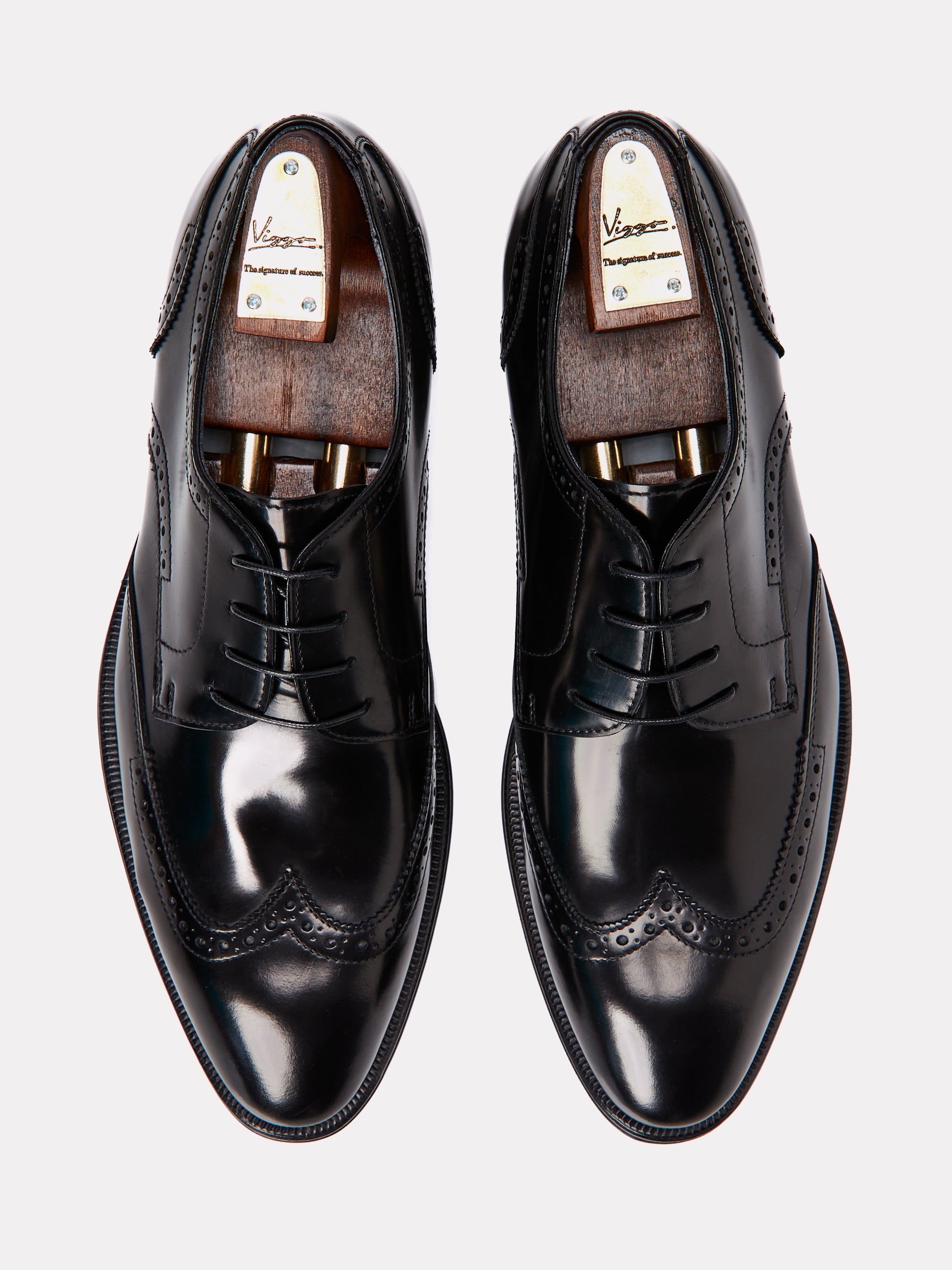 Pantofi derby cu detalii brogue