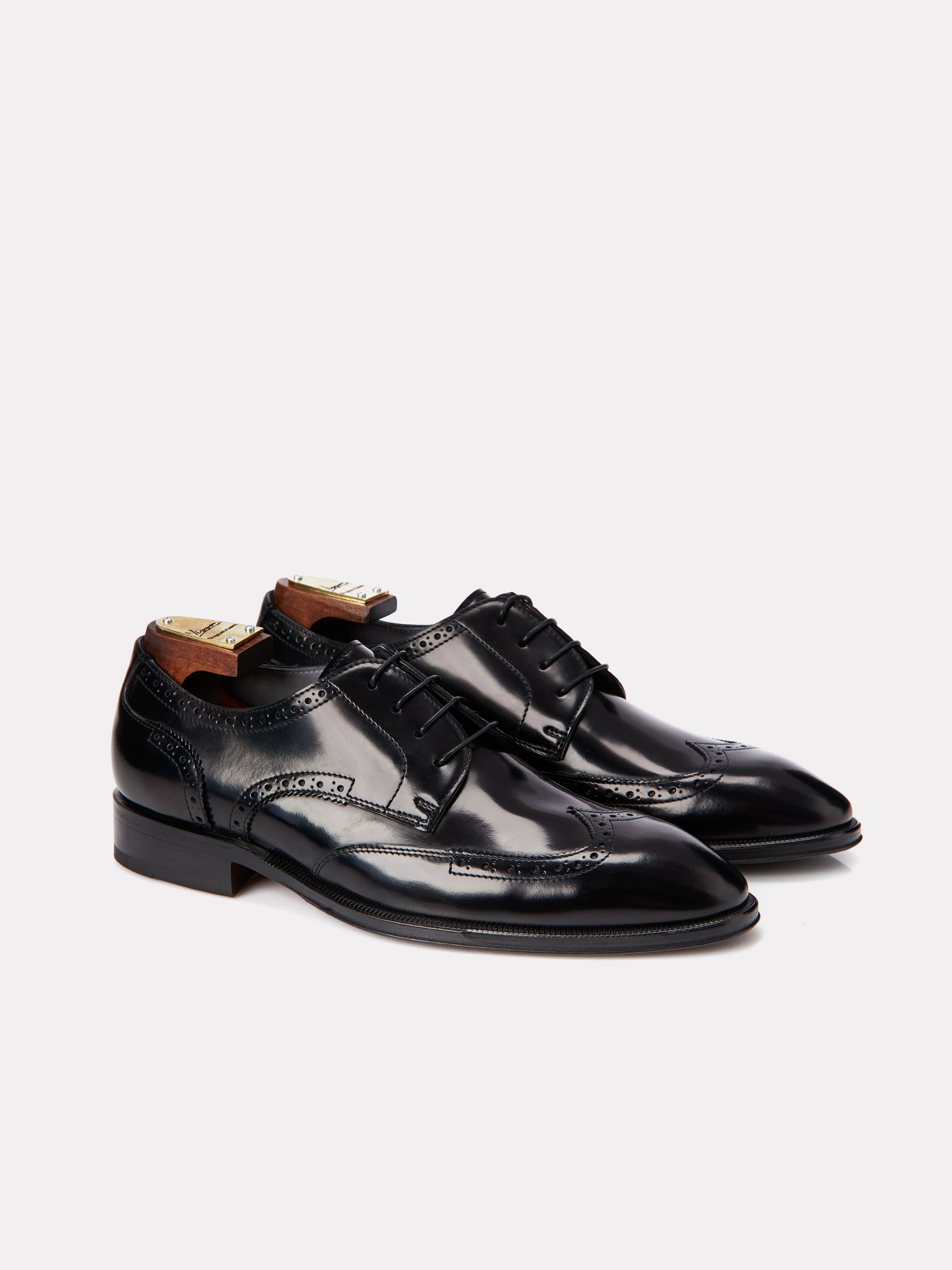 Pantofi derby cu detalii brogue