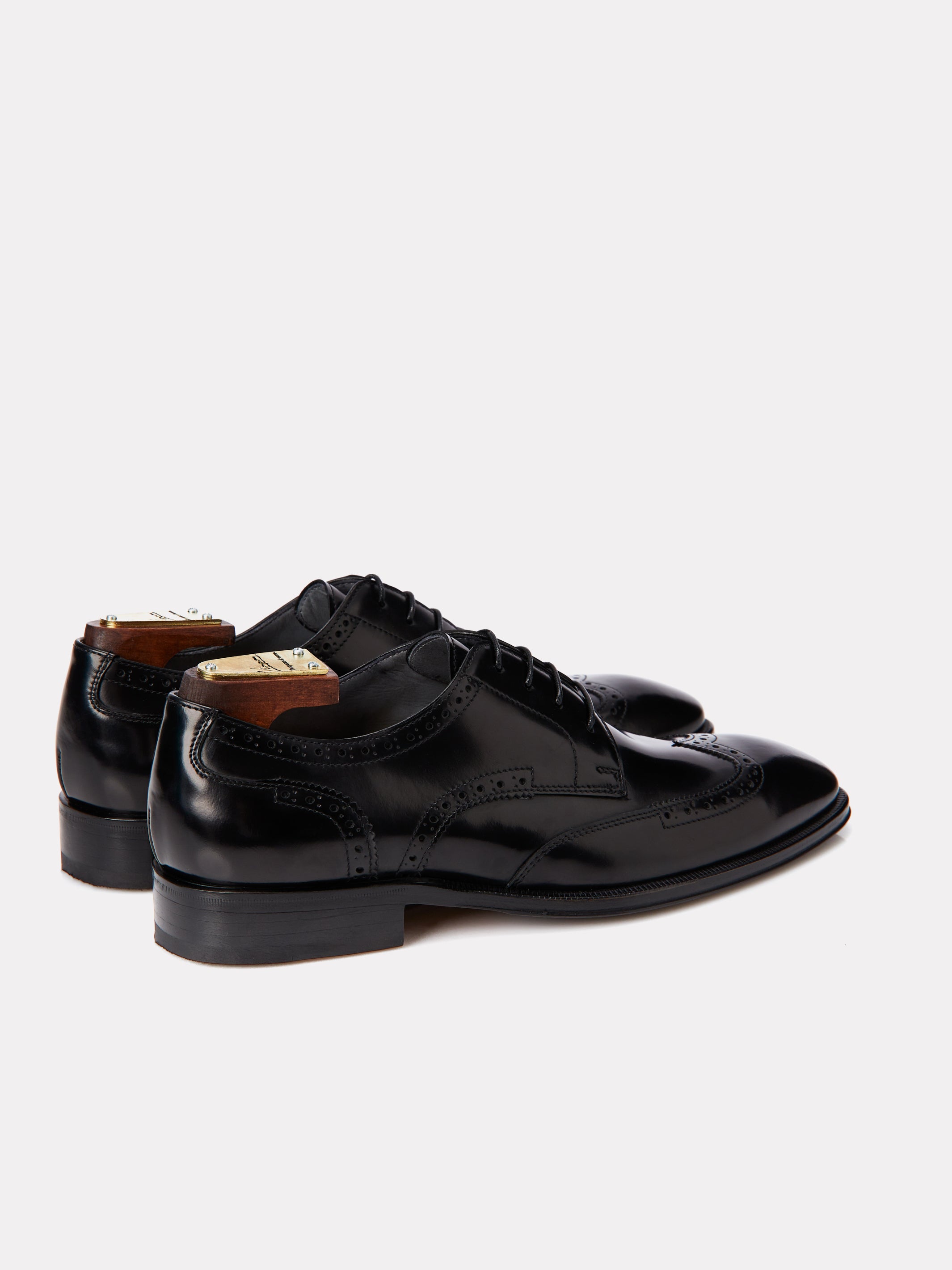 Pantofi derby cu detalii brogue