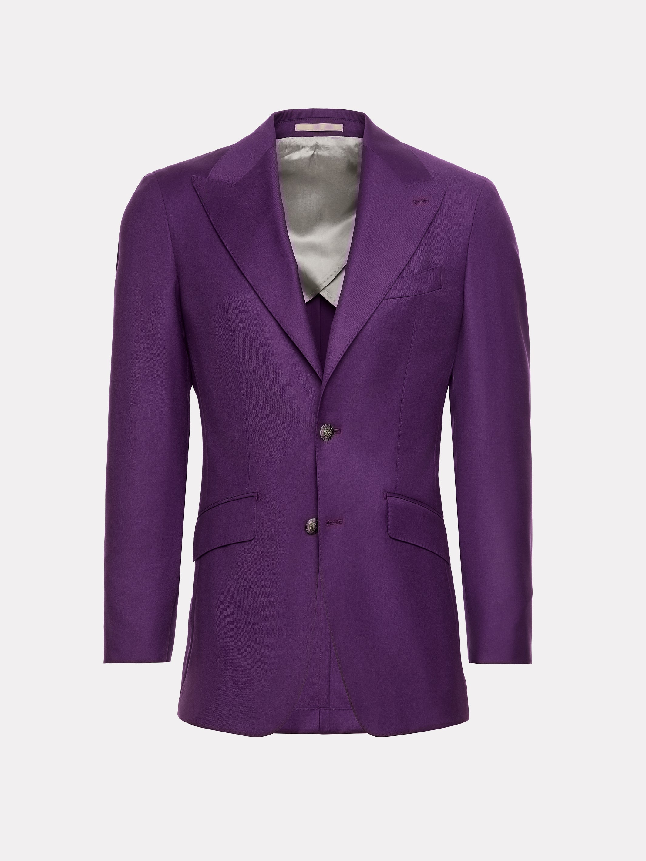 VIRGIN WOOL PURPLE JACKET