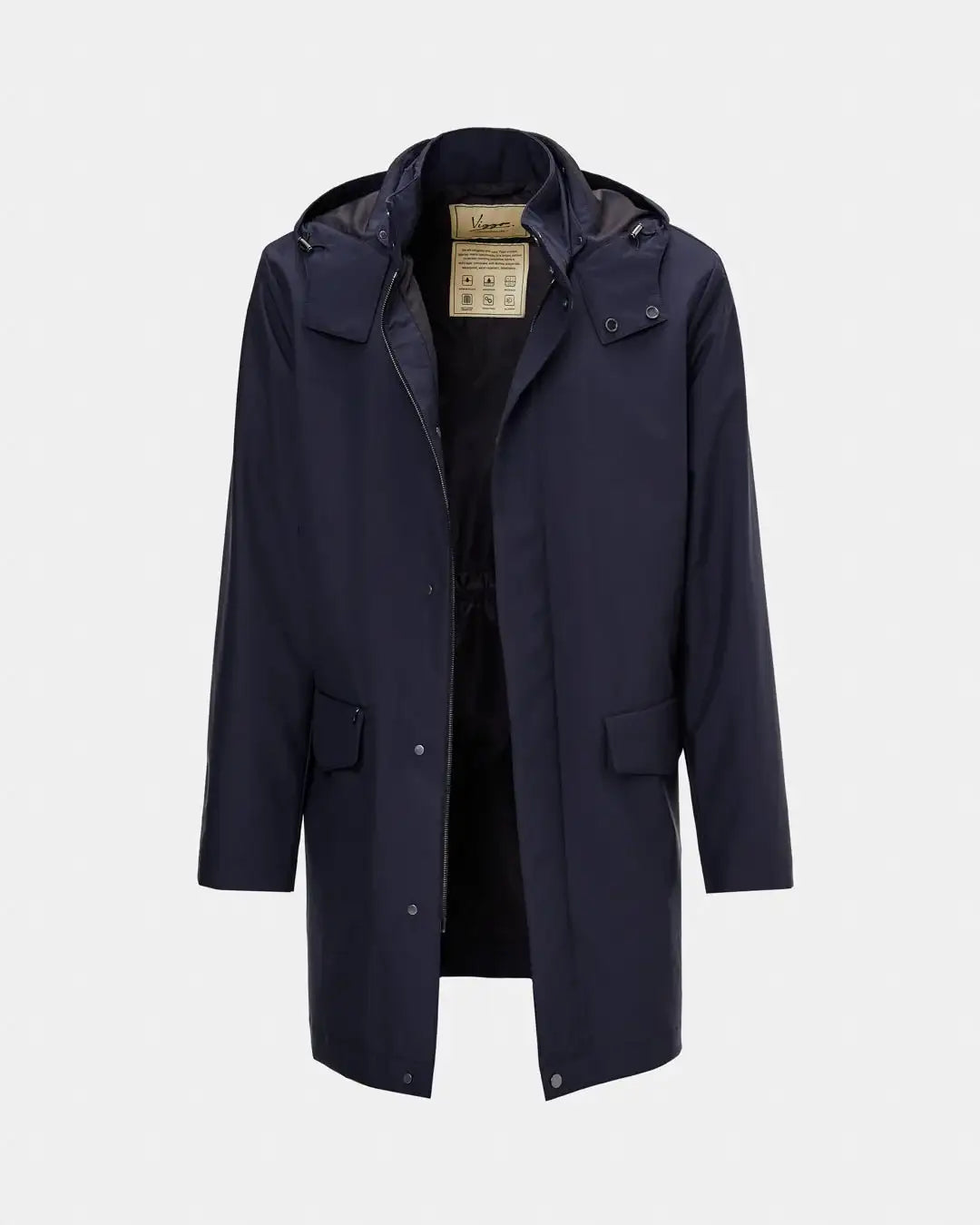 Trench tehno navy