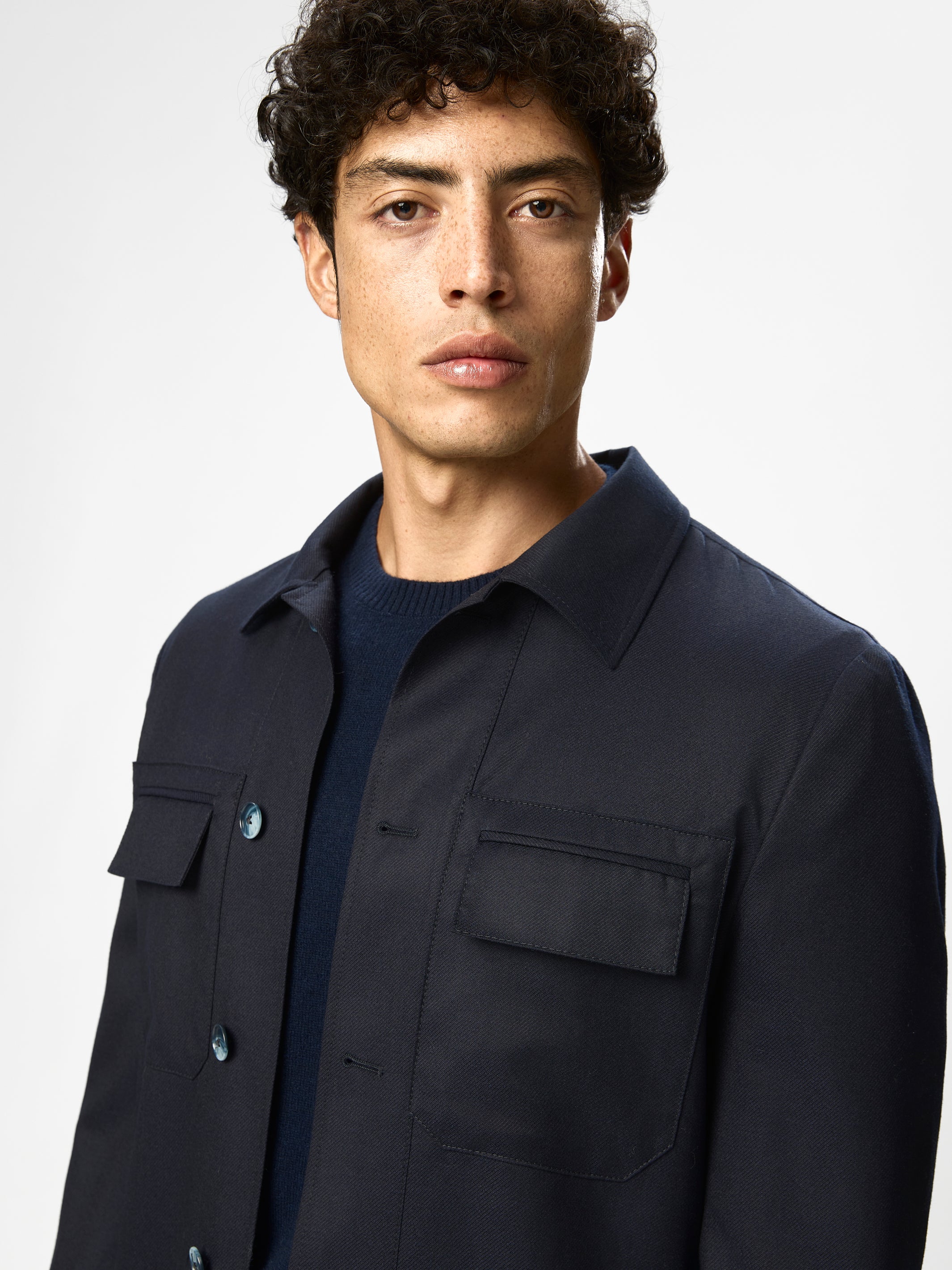 Jacheta din lana virgina Vitale Barberis Canonico