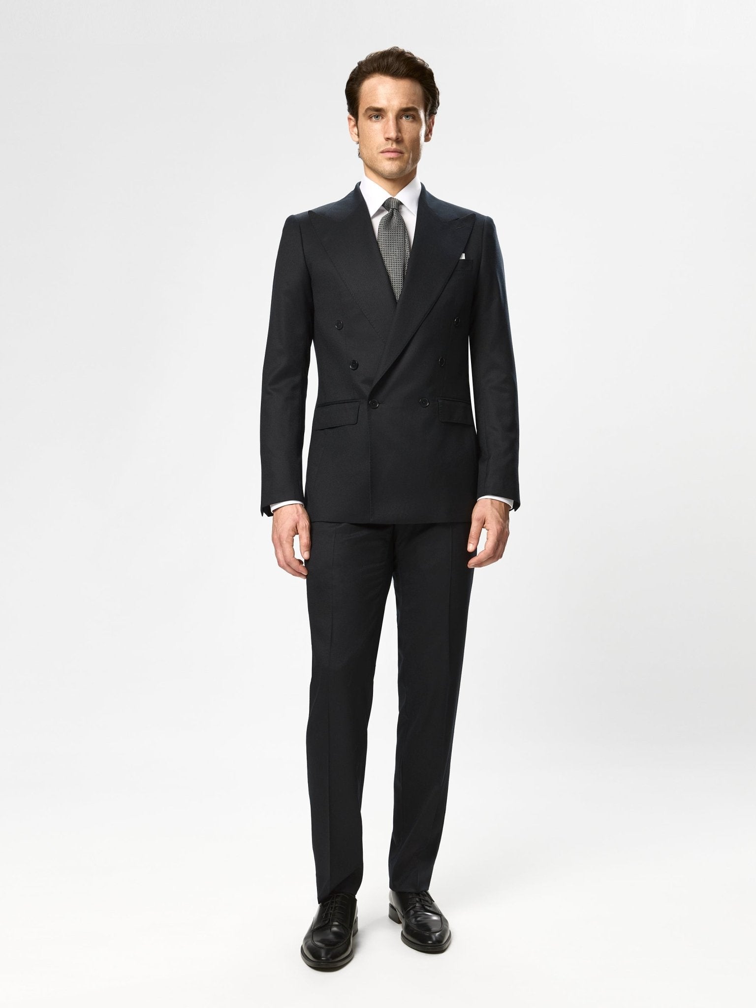 COSTUM negru tesatura Vitale Barberis Canonico - Viggo