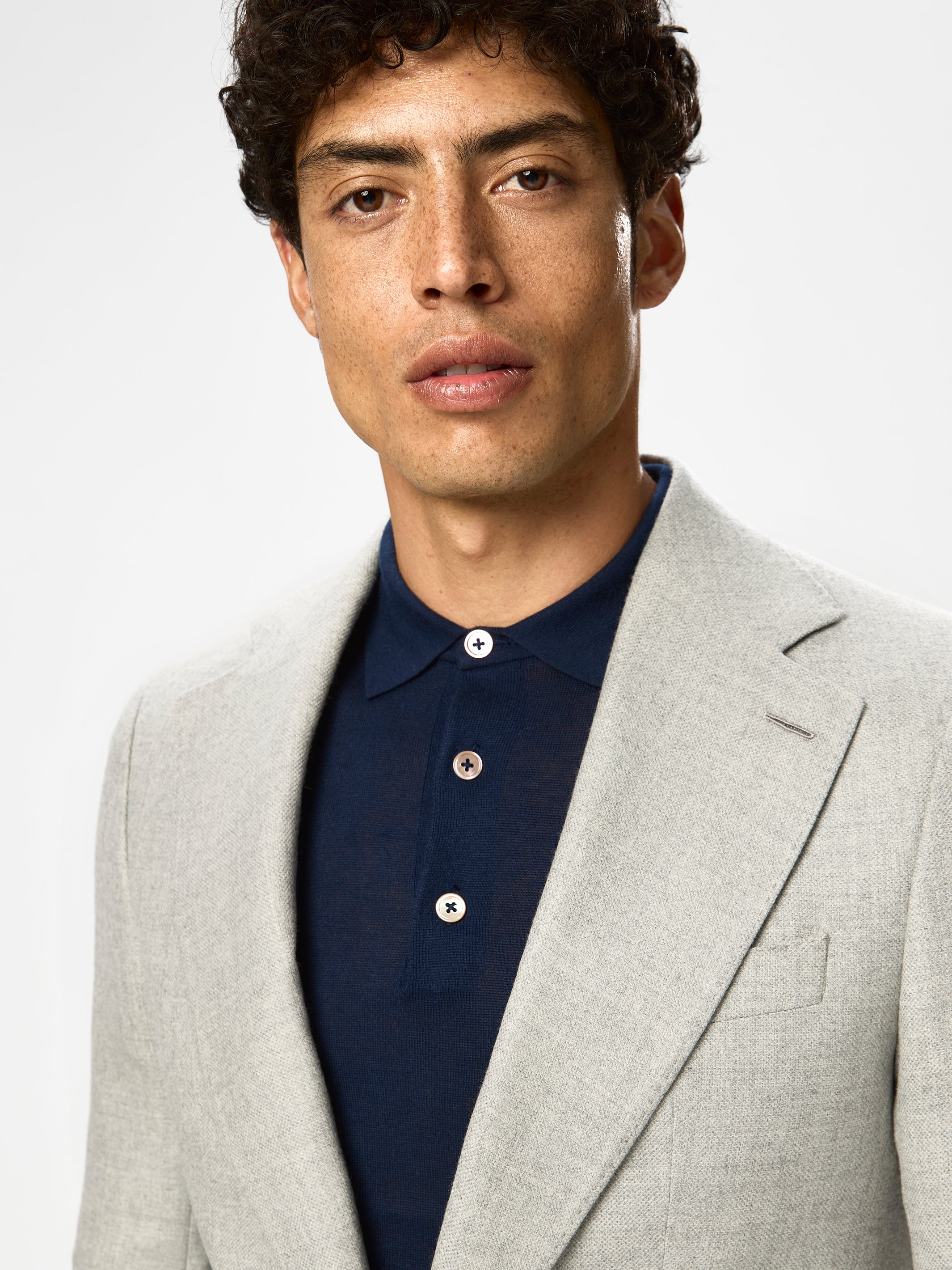 Sacou gri tesatura Vitale Barberis Canonico