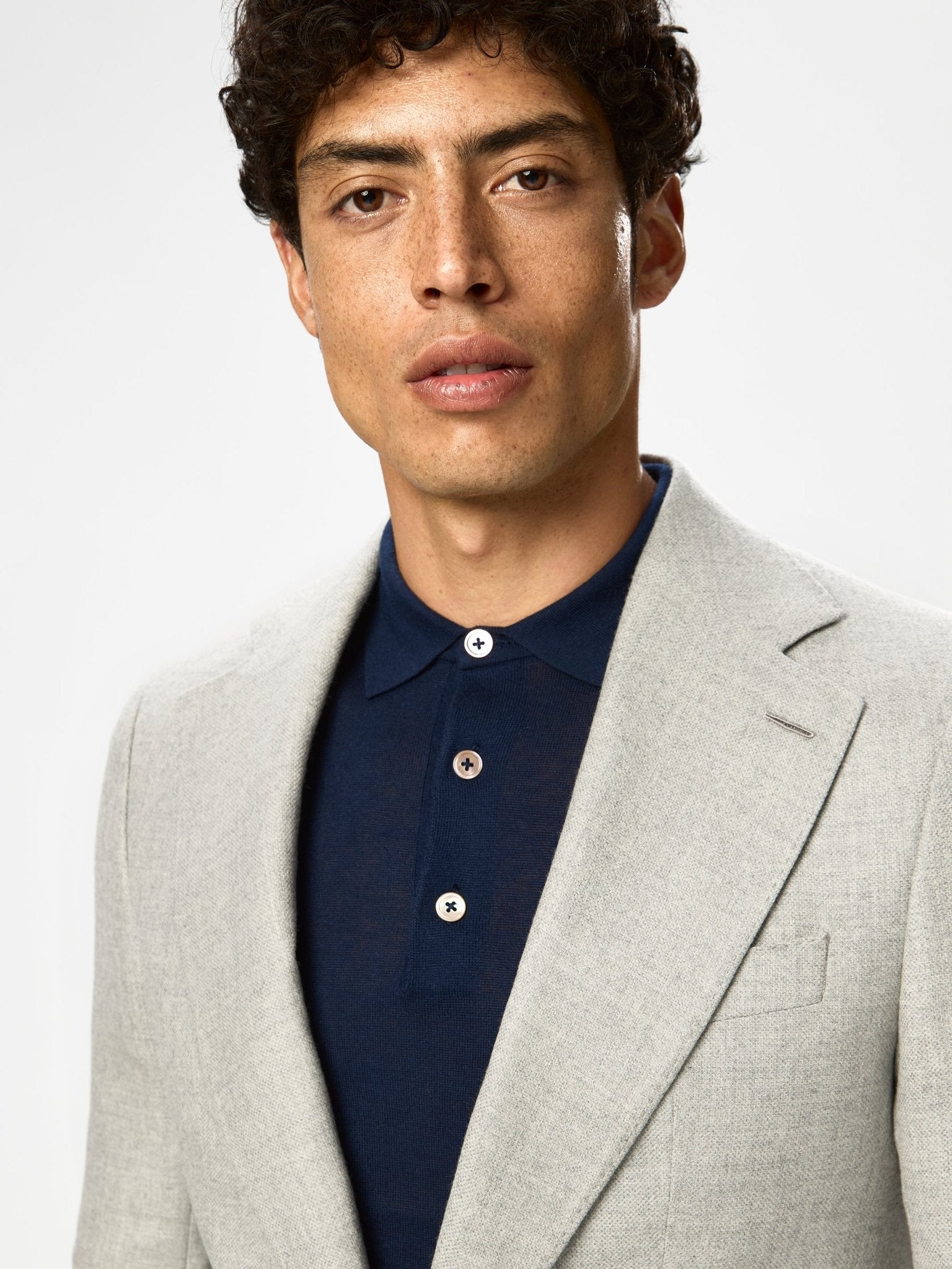 Sacou gri tesatura Vitale Barberis Canonico - Viggo