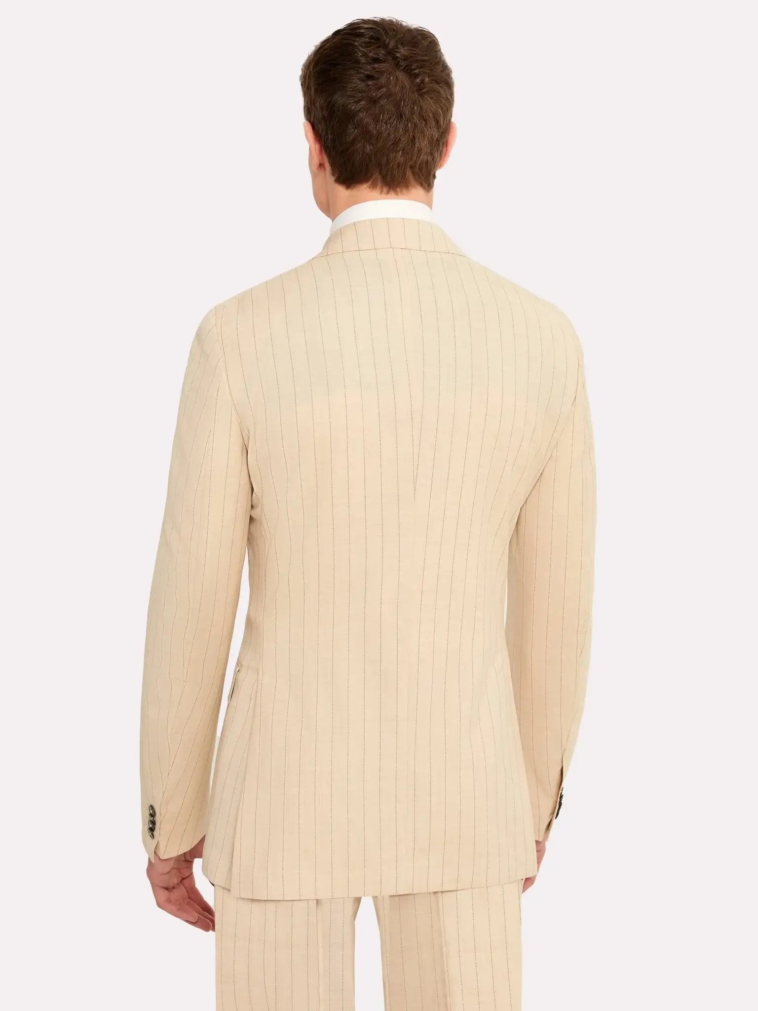 Loro Piana fabric suit, double-breasted