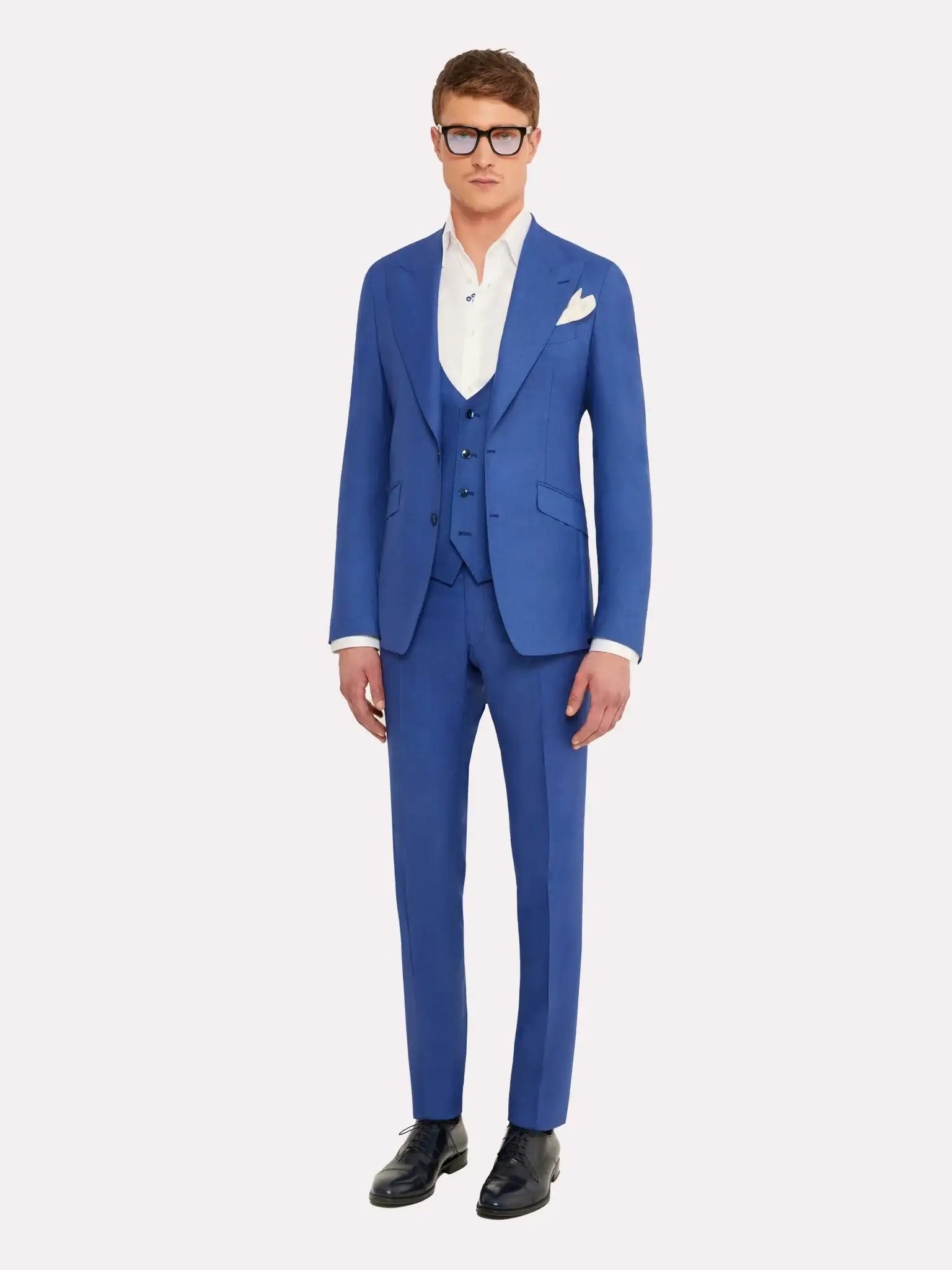 Tallia di Delfino fabric suit, wool and silk