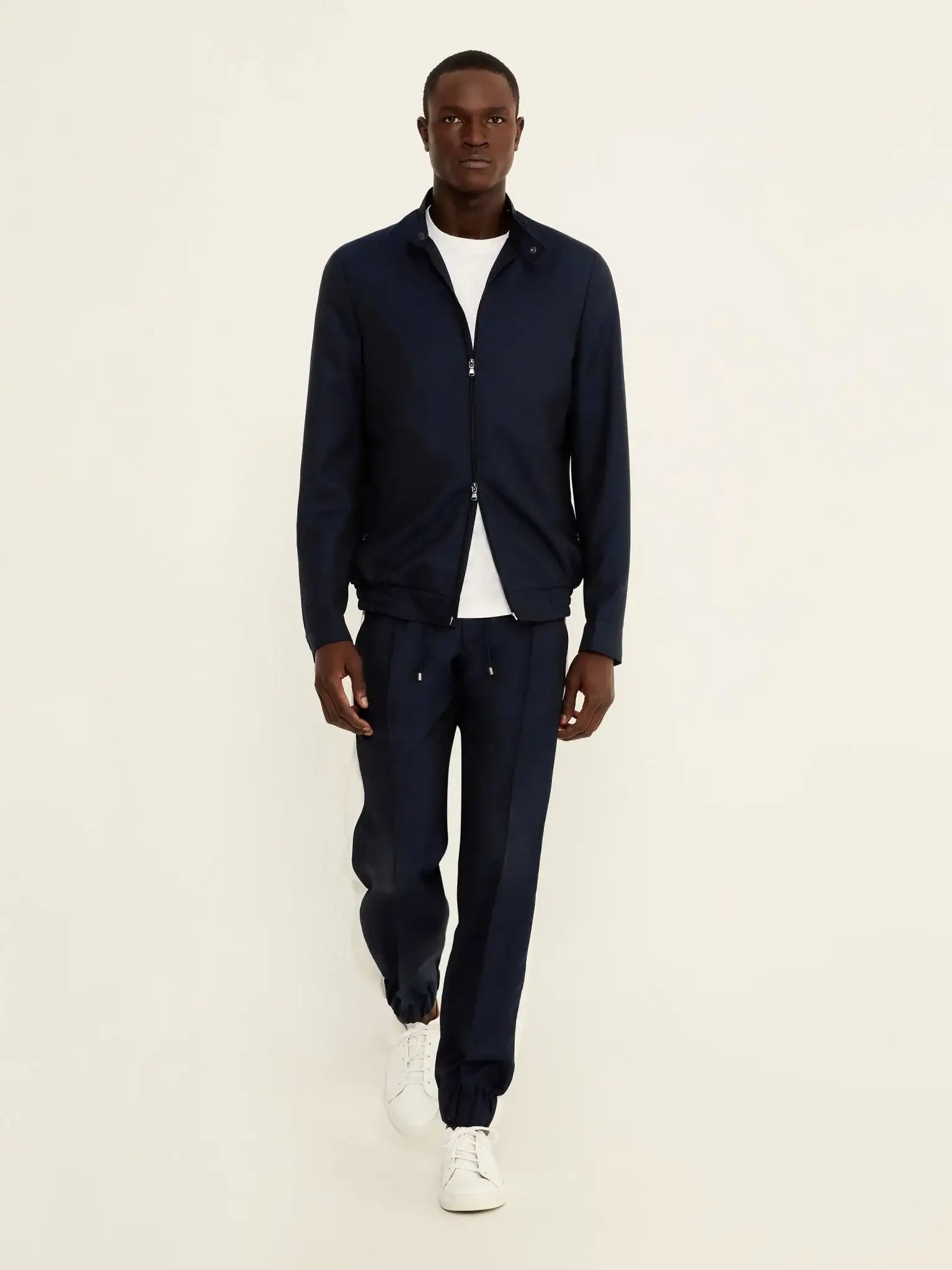 Bluzon biker tesatura Vitale Barberis lana, matase si in