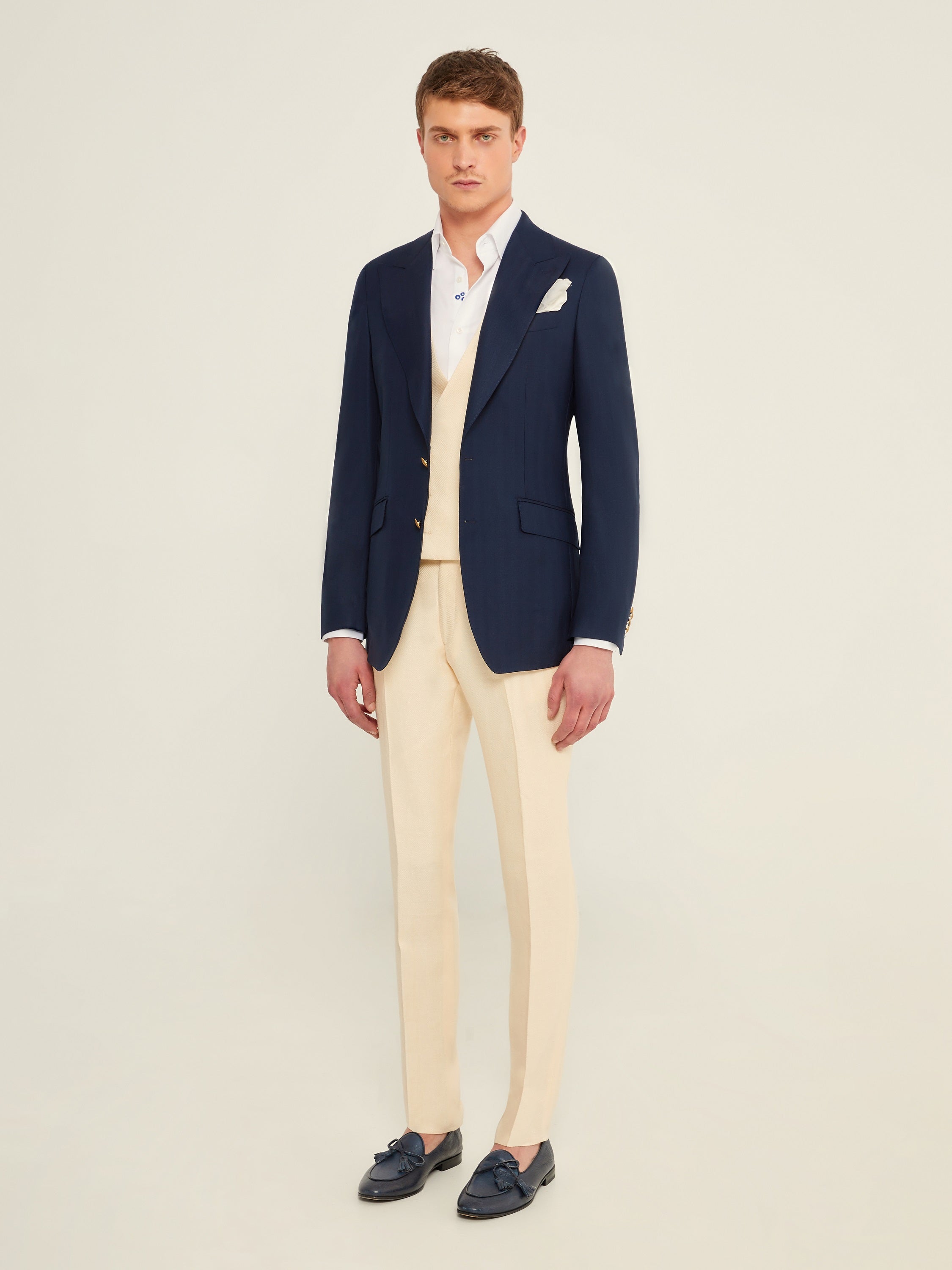 Sacou tesatura Vitale Barberis herringbone