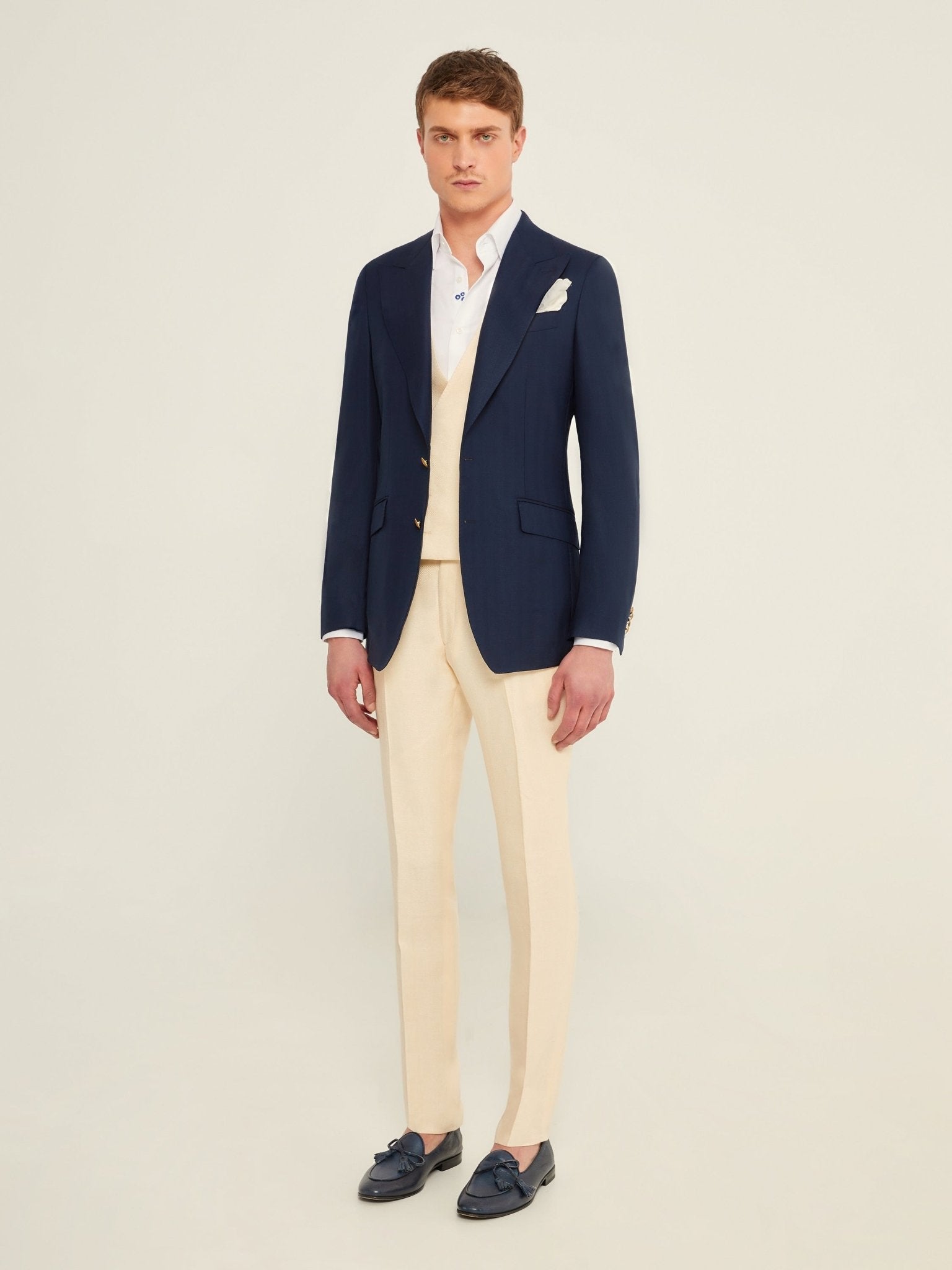 Sacou tesatura Vitale Barberis herringbone - Viggo