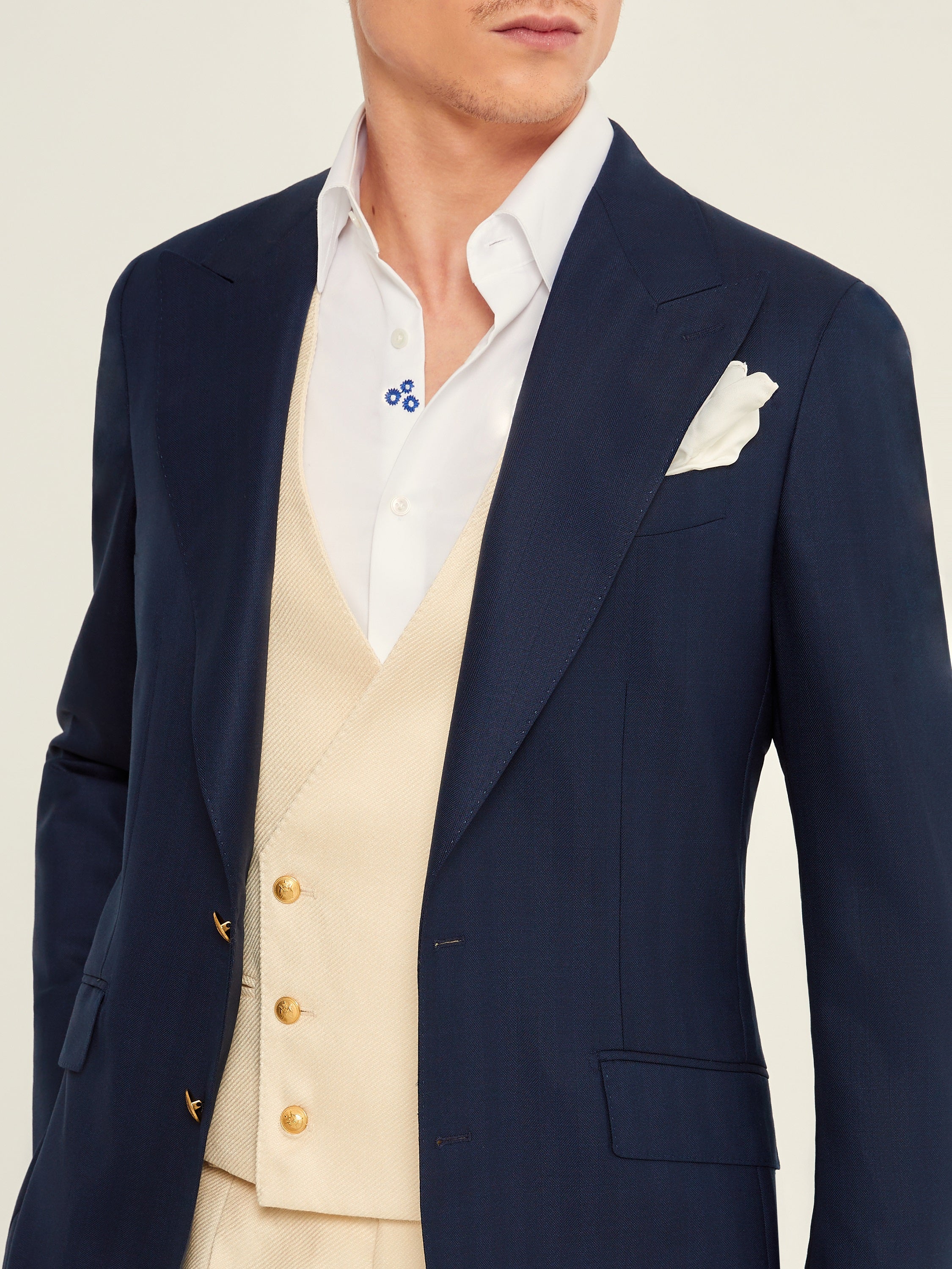 Sacou tesatura Vitale Barberis herringbone