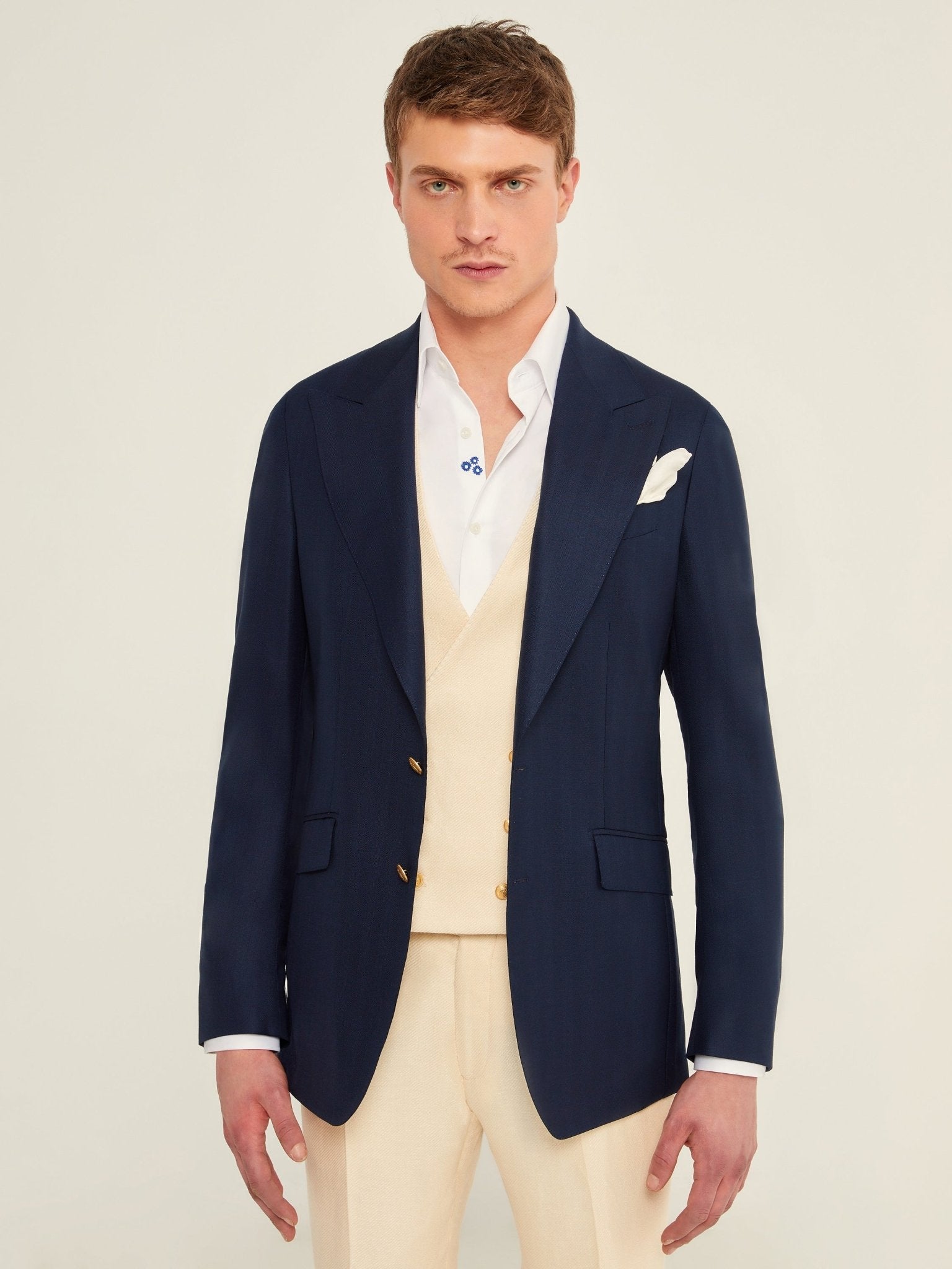 Sacou tesatura Vitale Barberis herringbone - Viggo