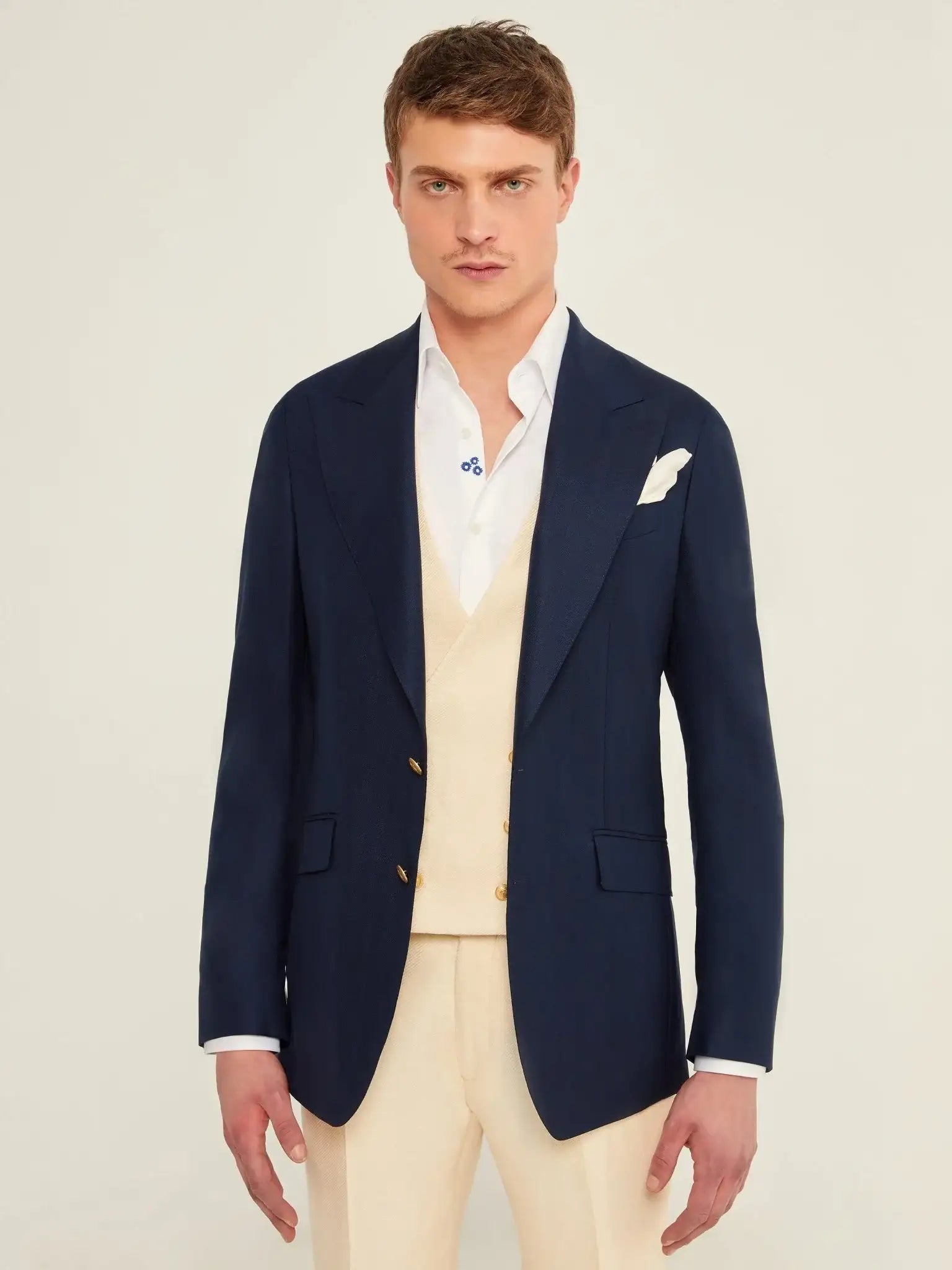 Vitale Barberis herringbone fabric jacket