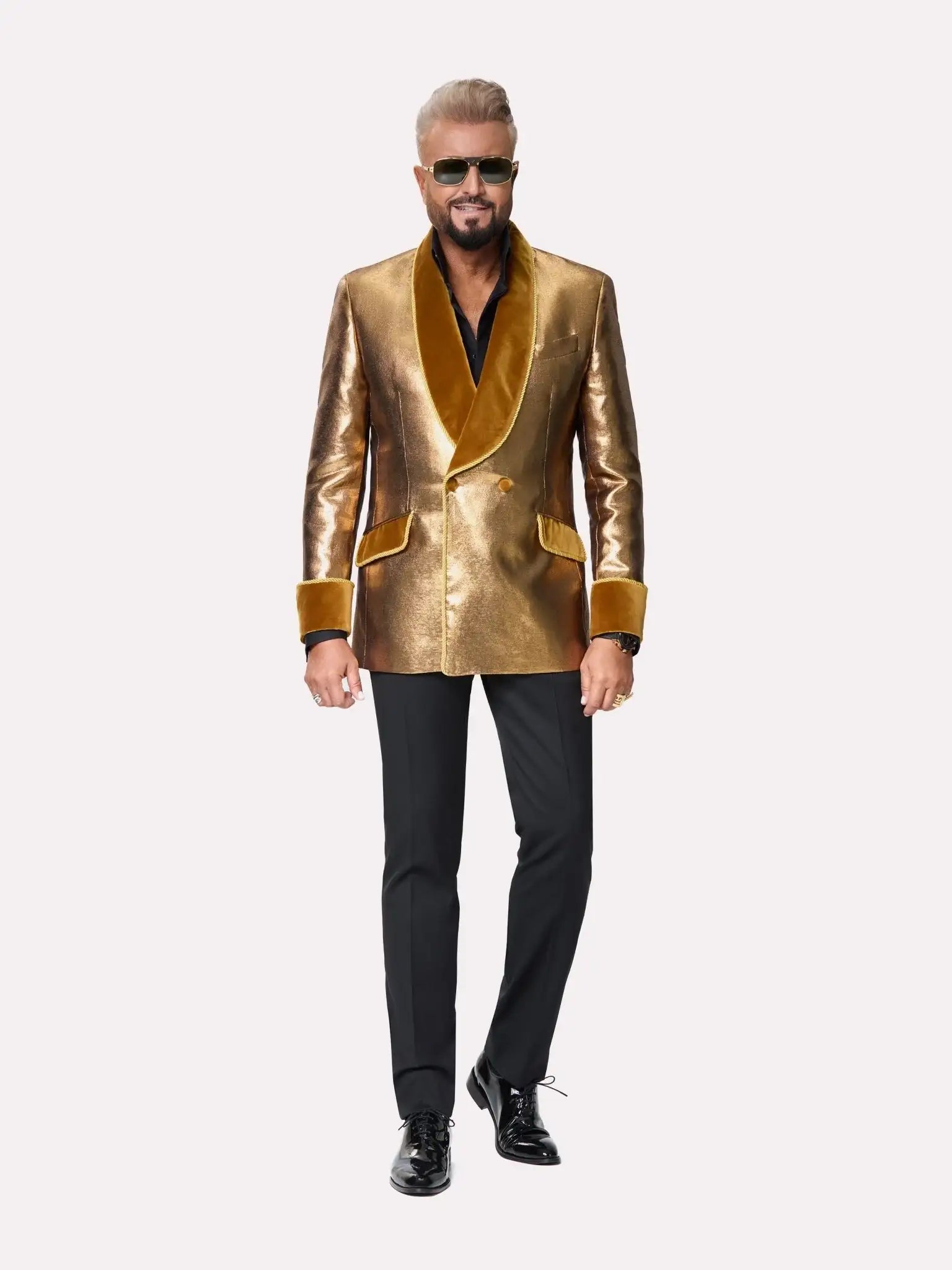 Sacou smoking made to measure auriu