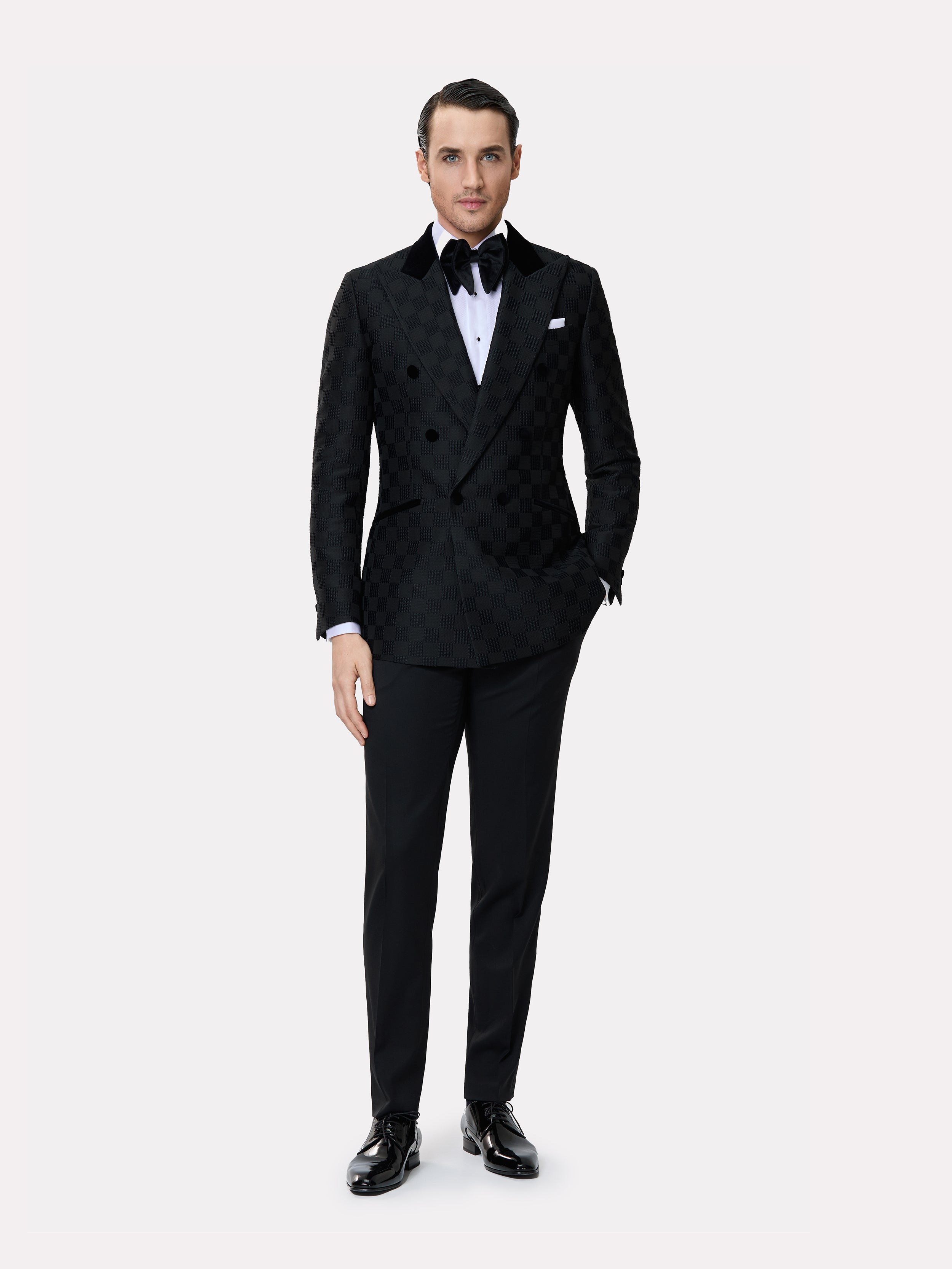 Sacou smoking made to measure cu model sah