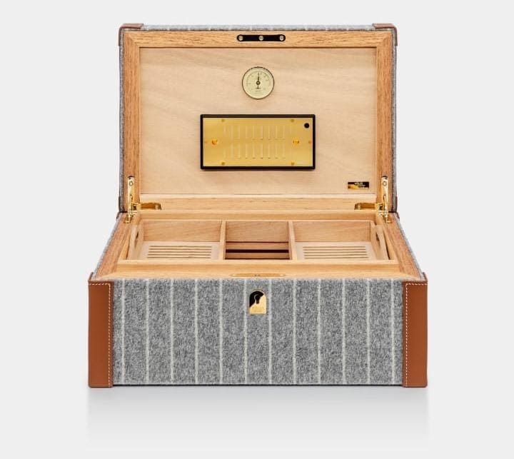 Cutie humidor trabucuri, tesatura Loro Piana - Viggo