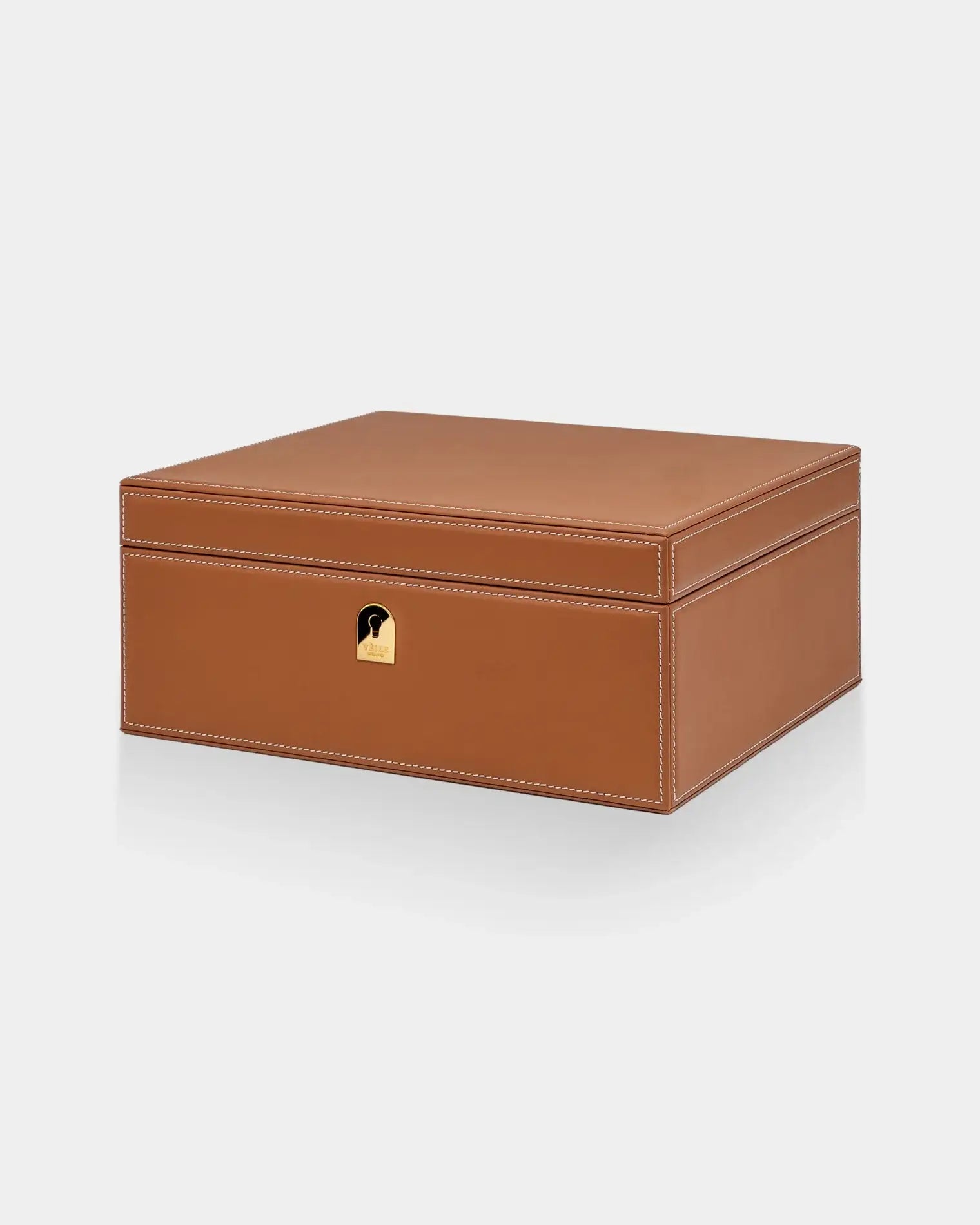 Humidor trabucuri piele