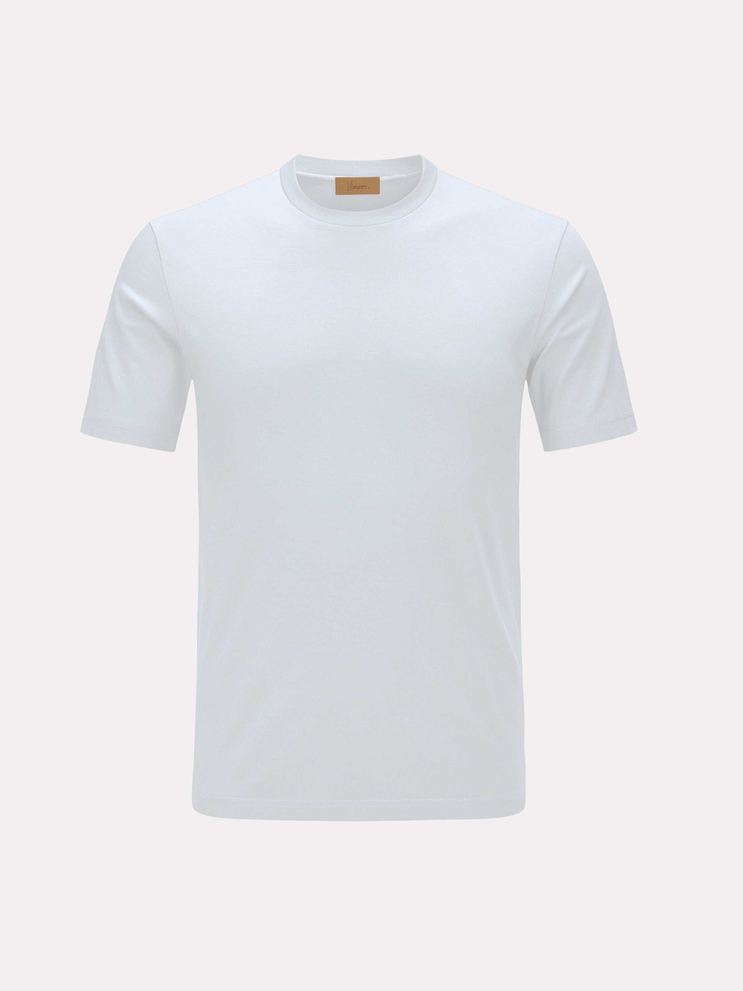 Beige knitted T-shirt