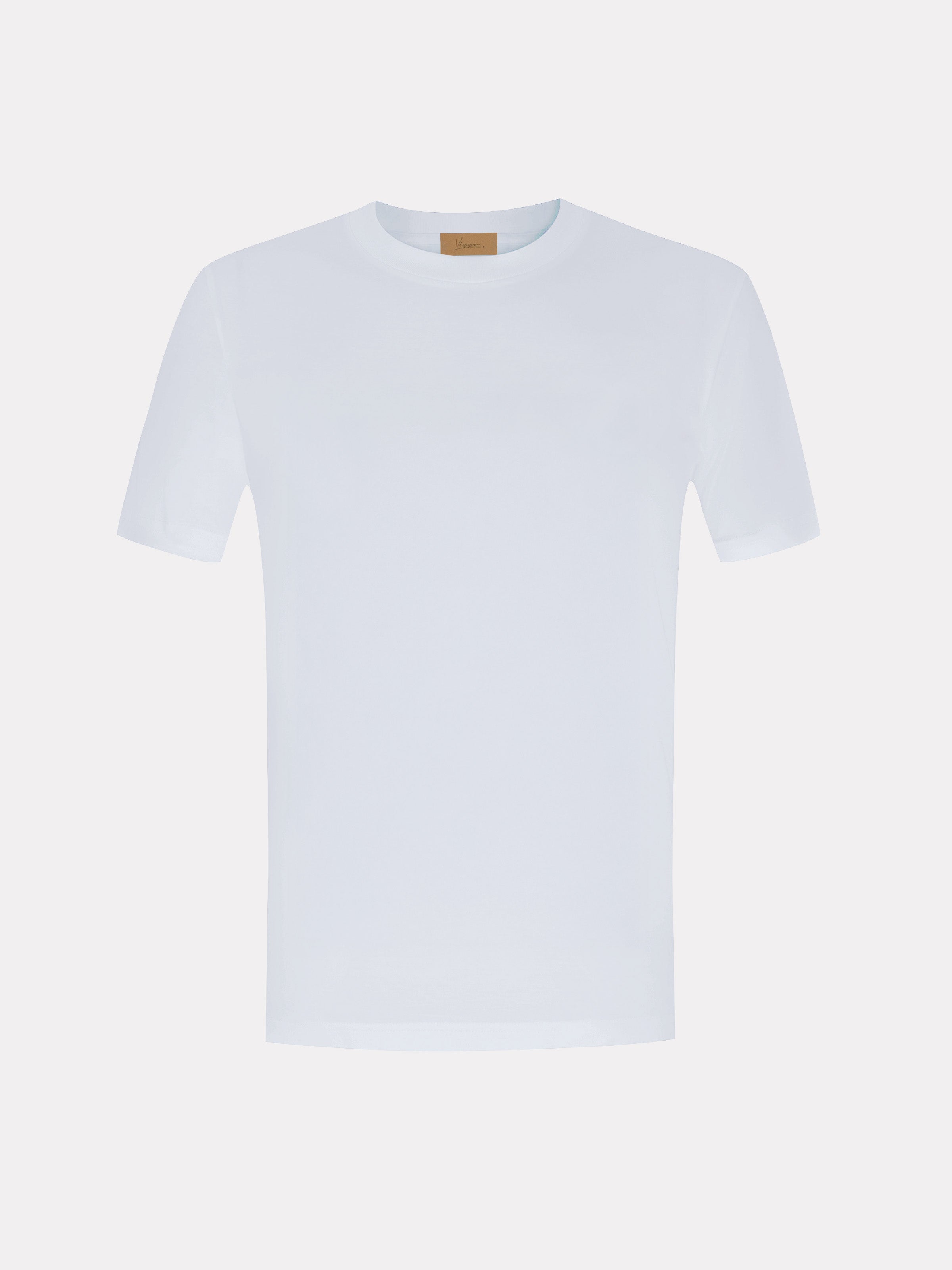 Beige knitted T-shirt
