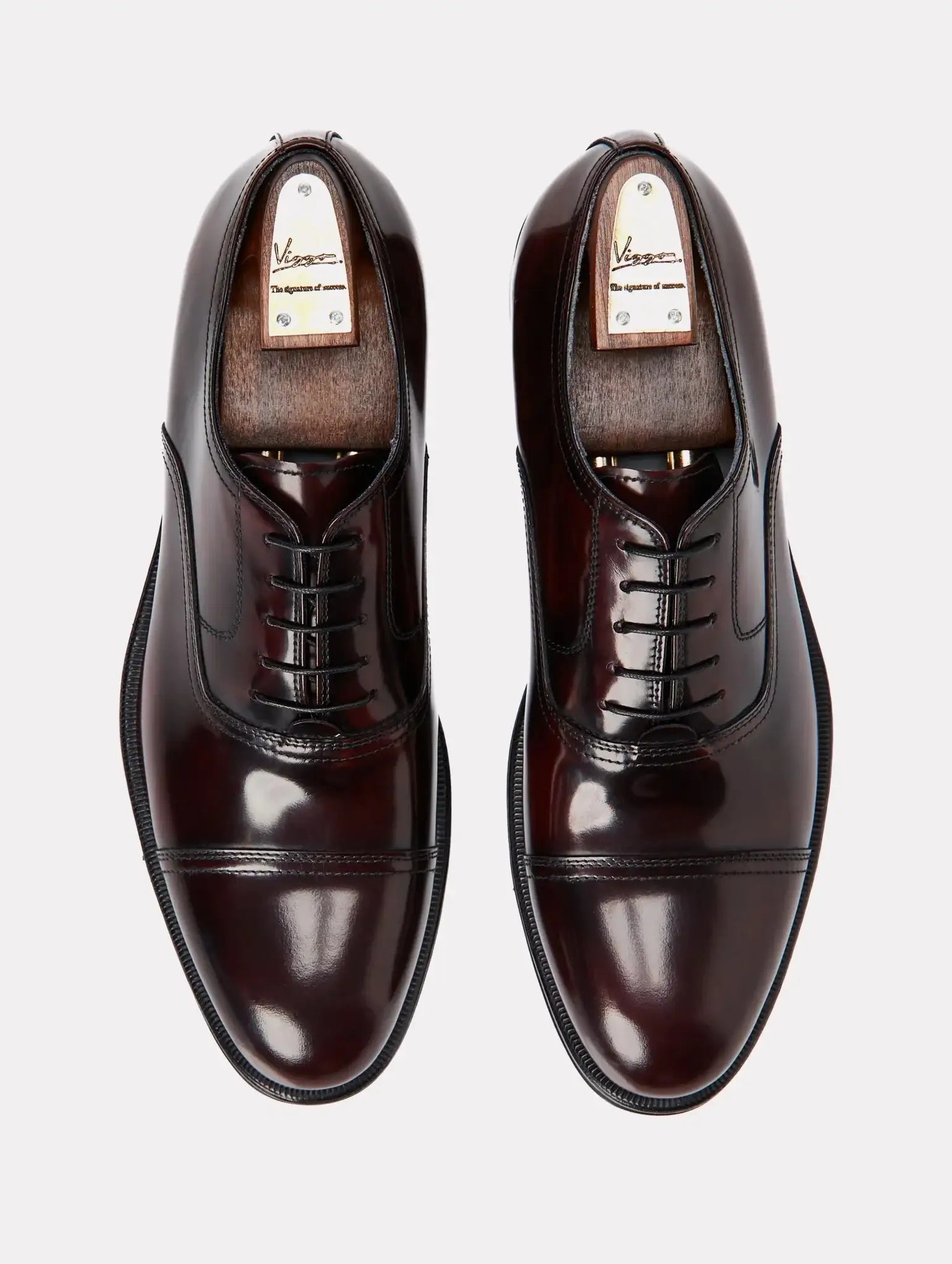 Pantofi oxford wine
