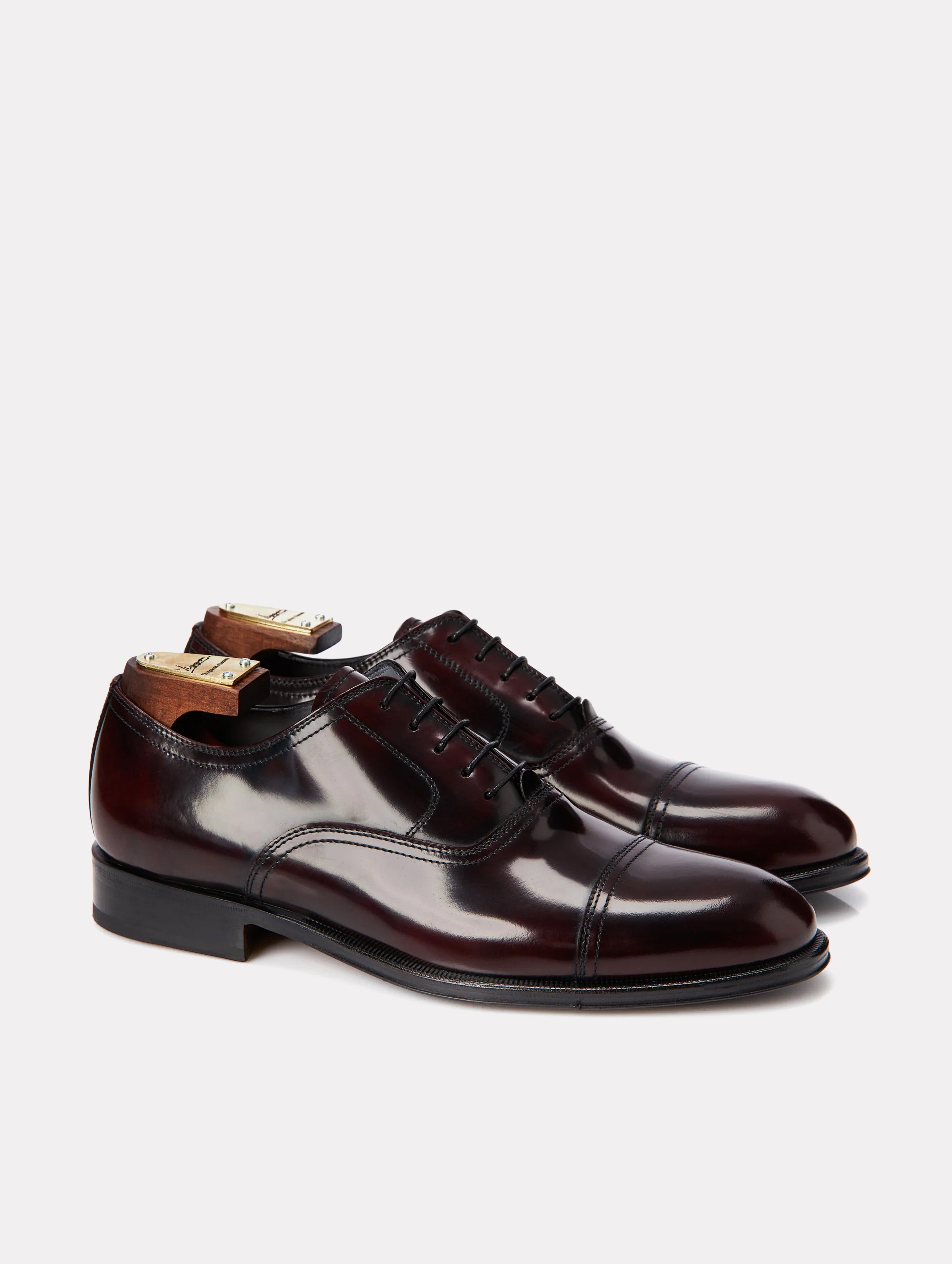 Pantofi oxford wine