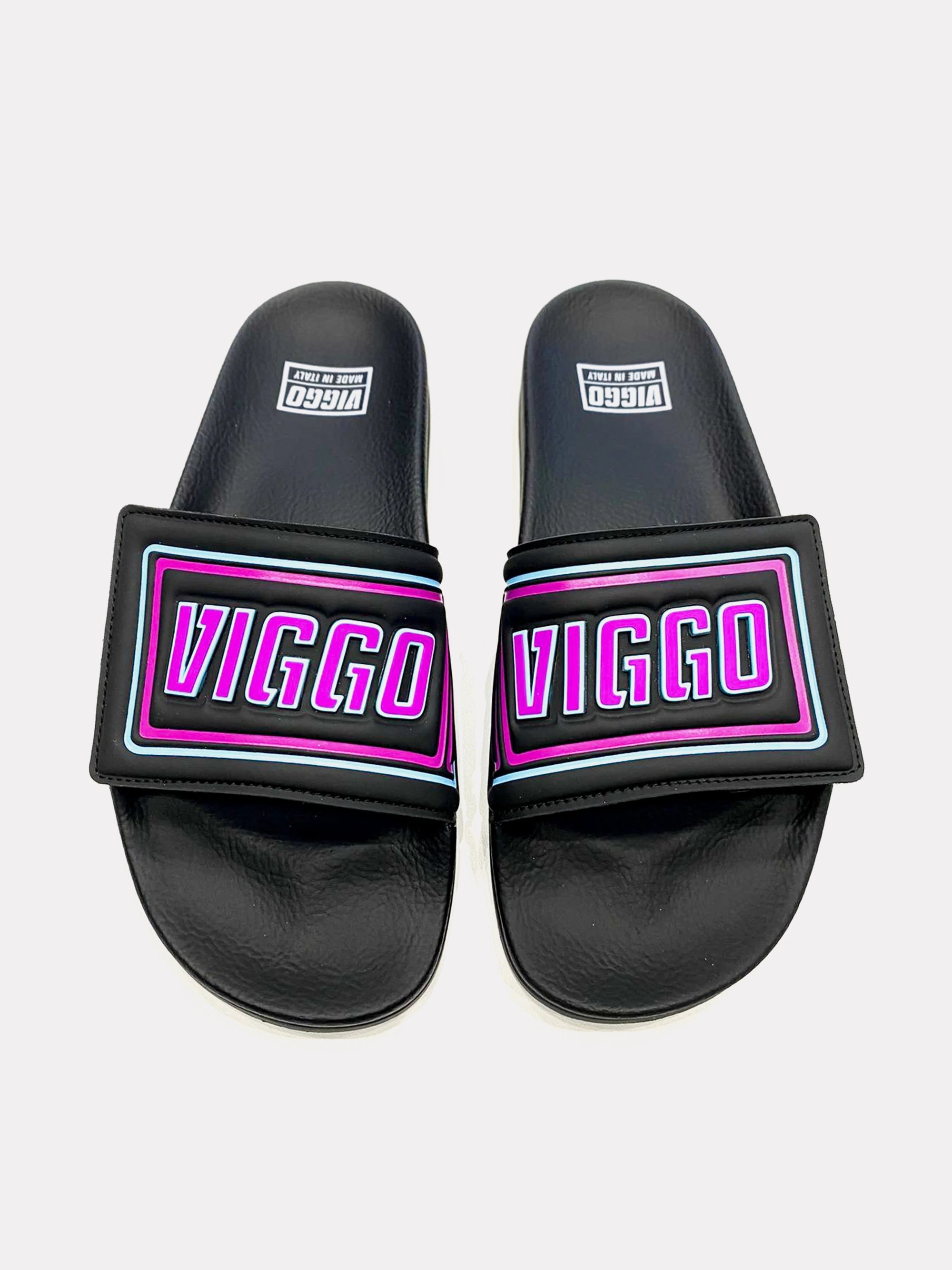 Slapi cu velcro reglabil ciclam
