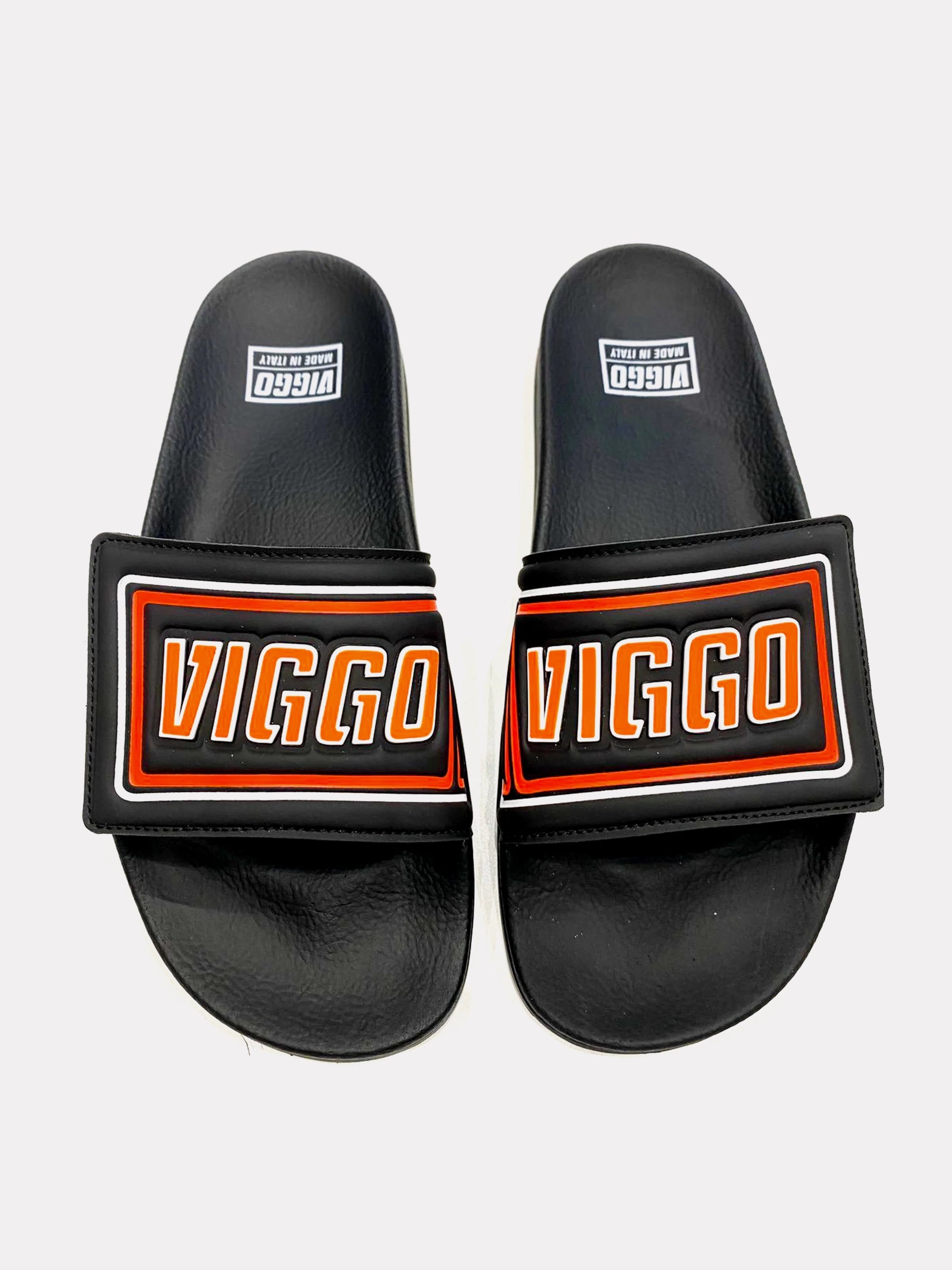 Slapi cu velcro reglabil orange