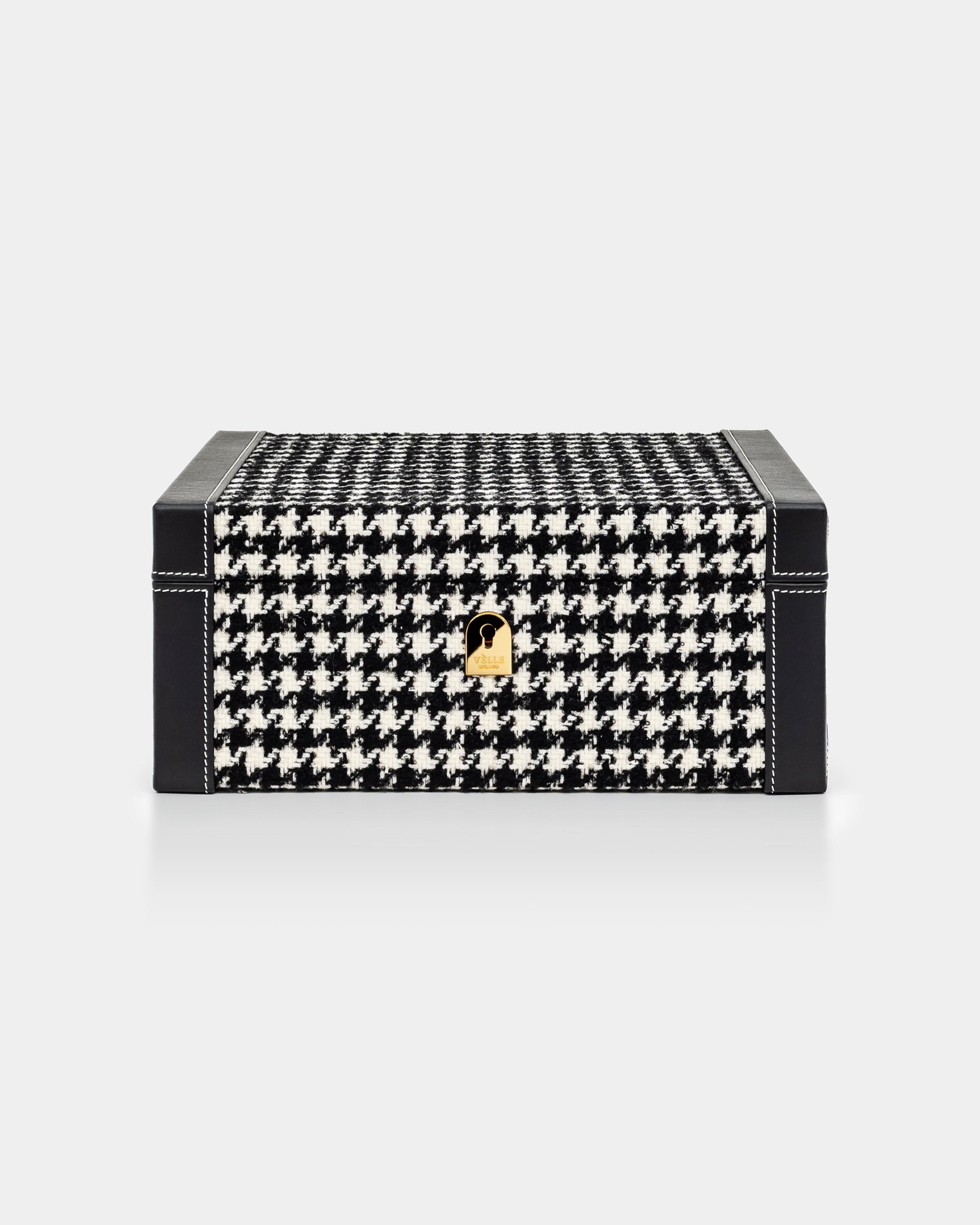 Humidor tesatura Loro Piana houndstooth - Viggo