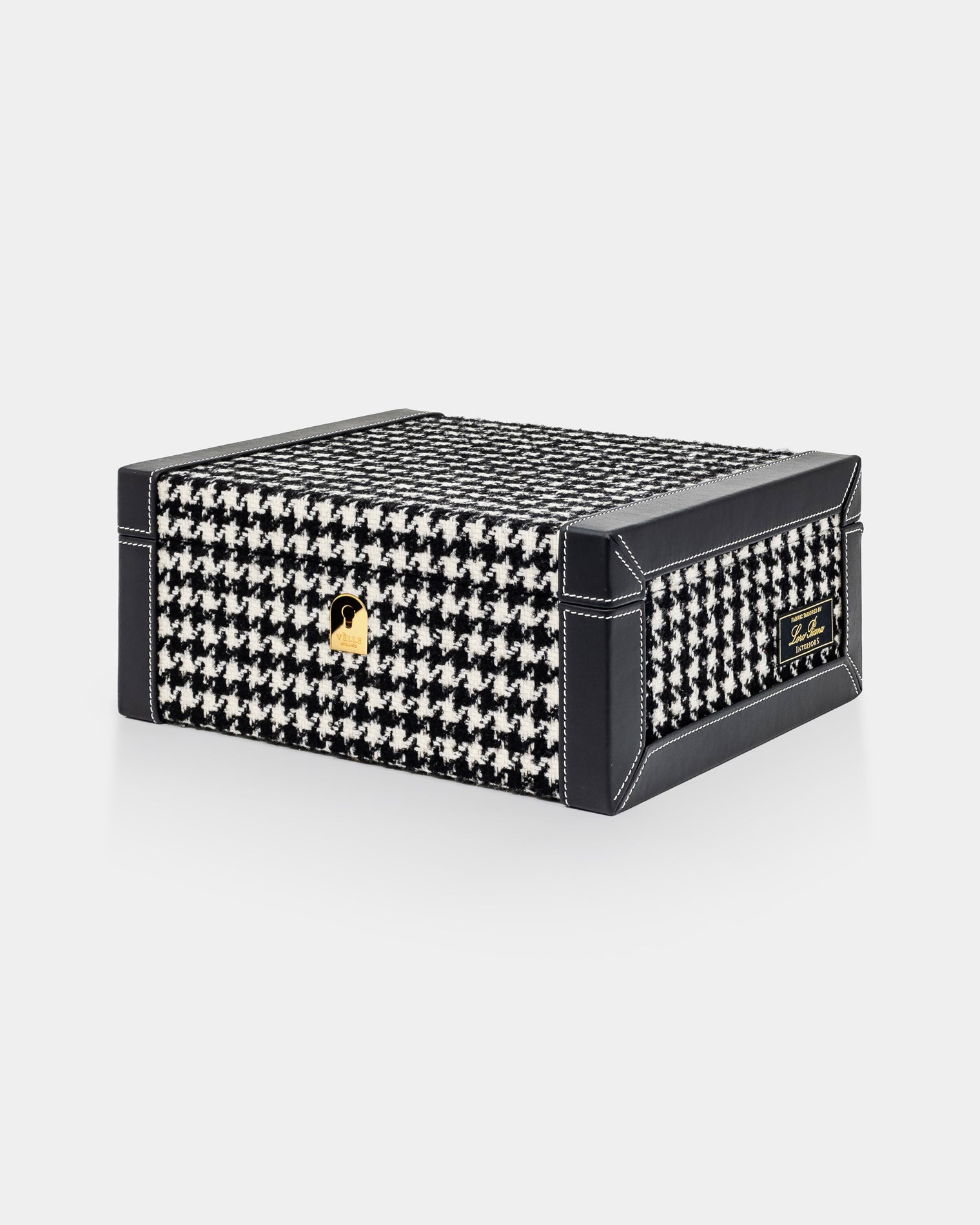 Humidor tesatura Loro Piana houndstooth - Viggo