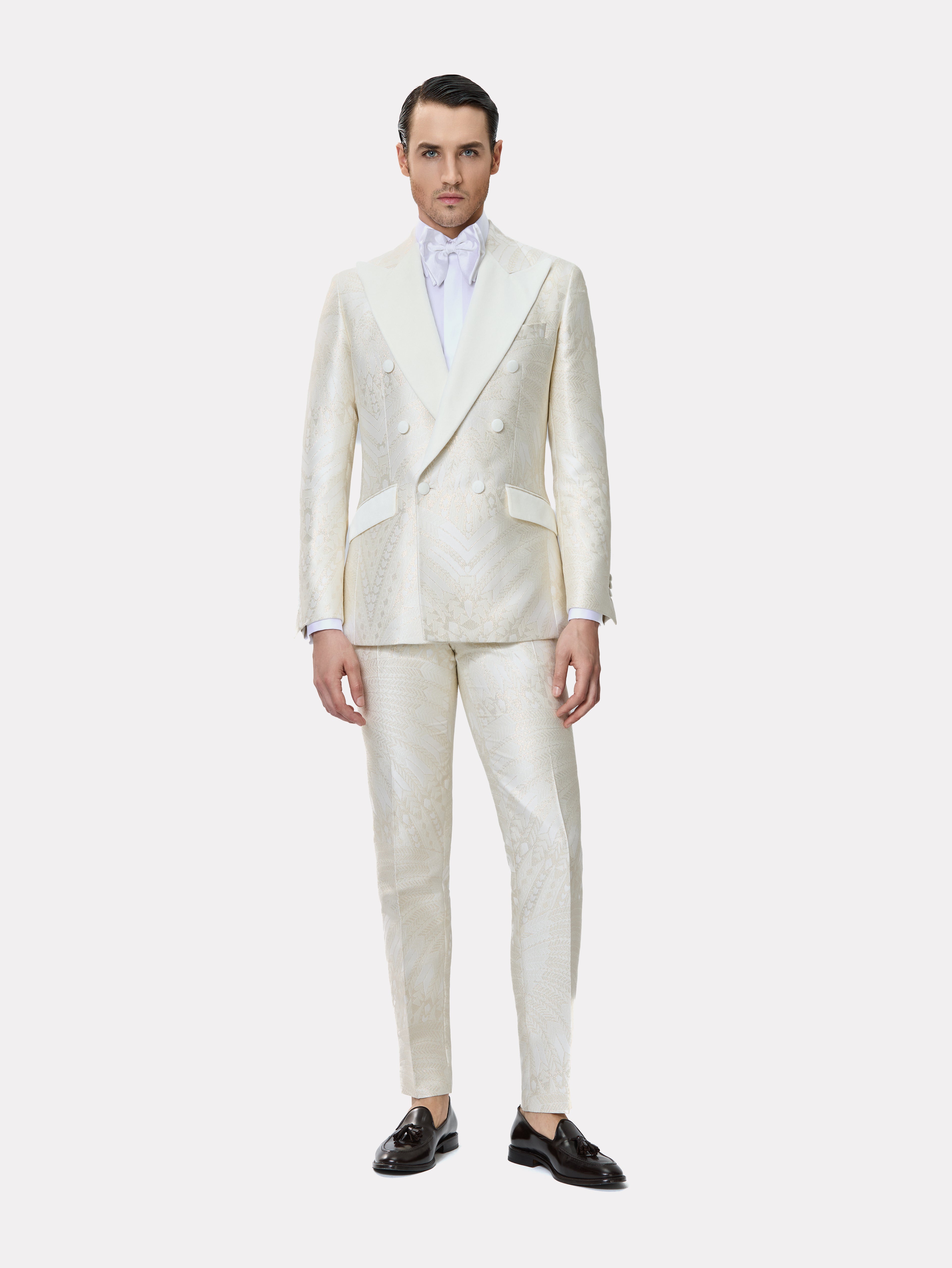 Sacou smoking made to measure cu model oriental