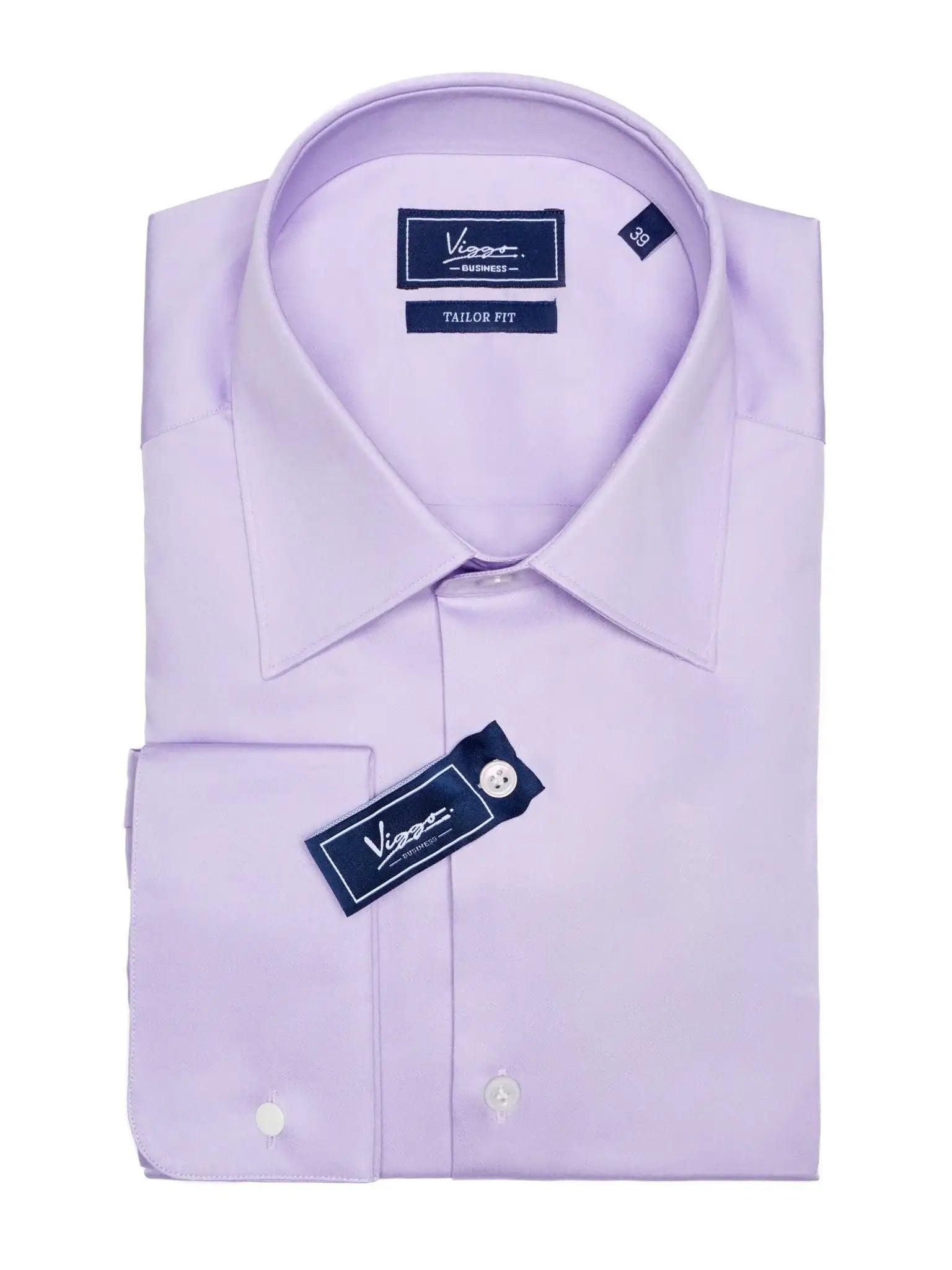 Camasa lila, mansete de butoni