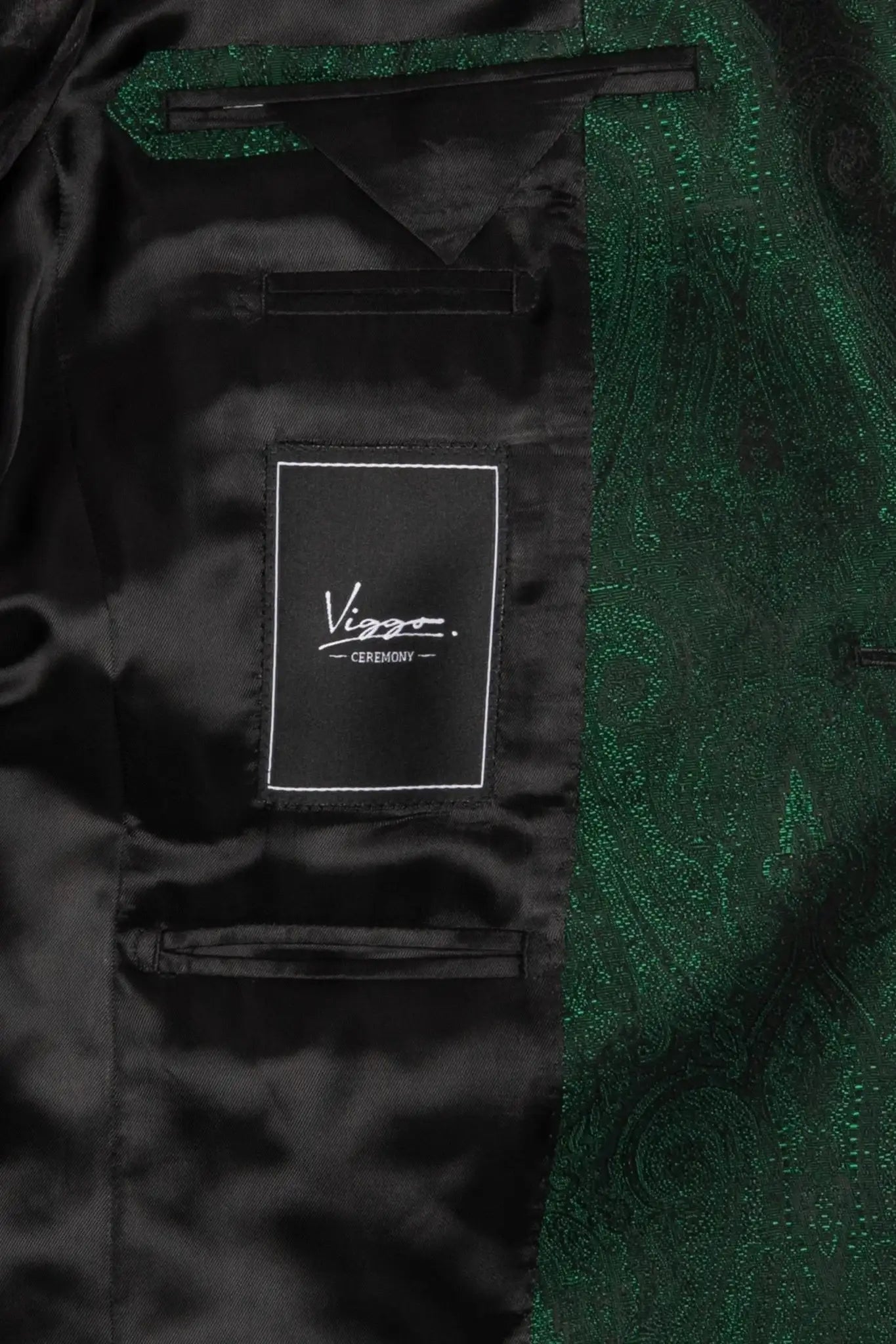 Sacou smoking jacquard paisley