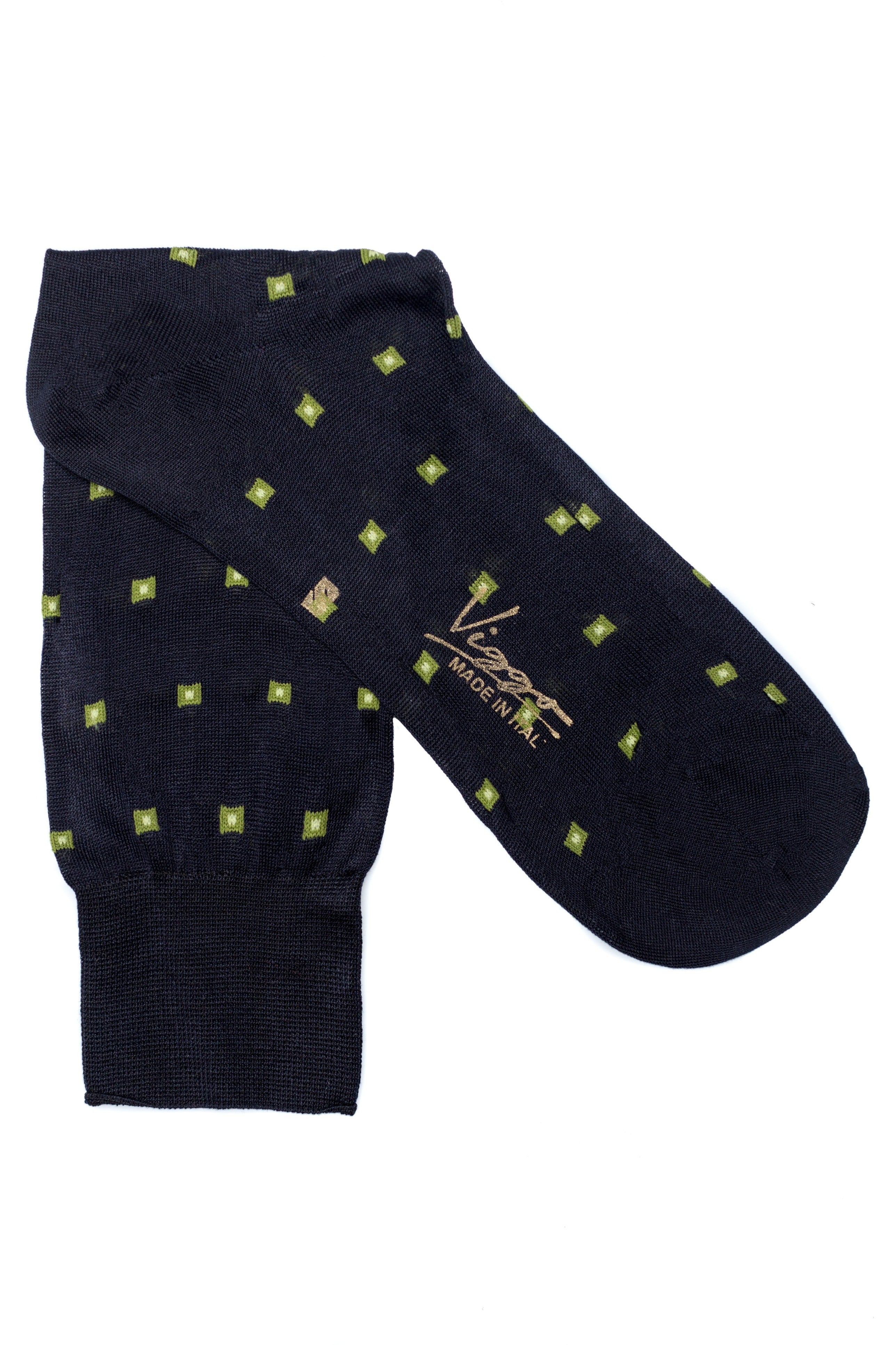 Sosete Bleumarin Cu Model Galben