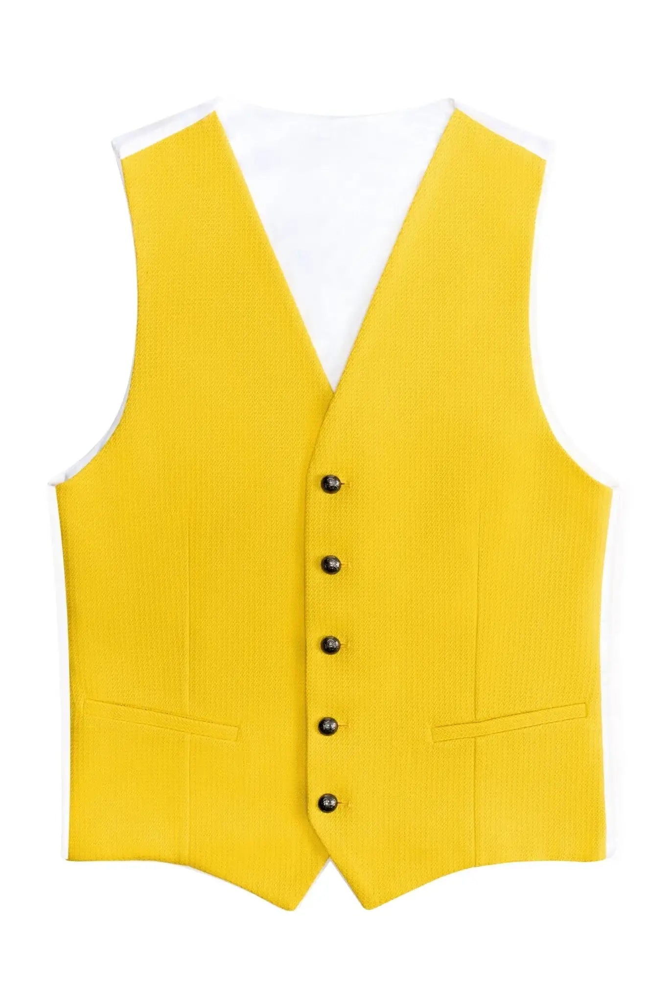 Yellow Cotton Vest