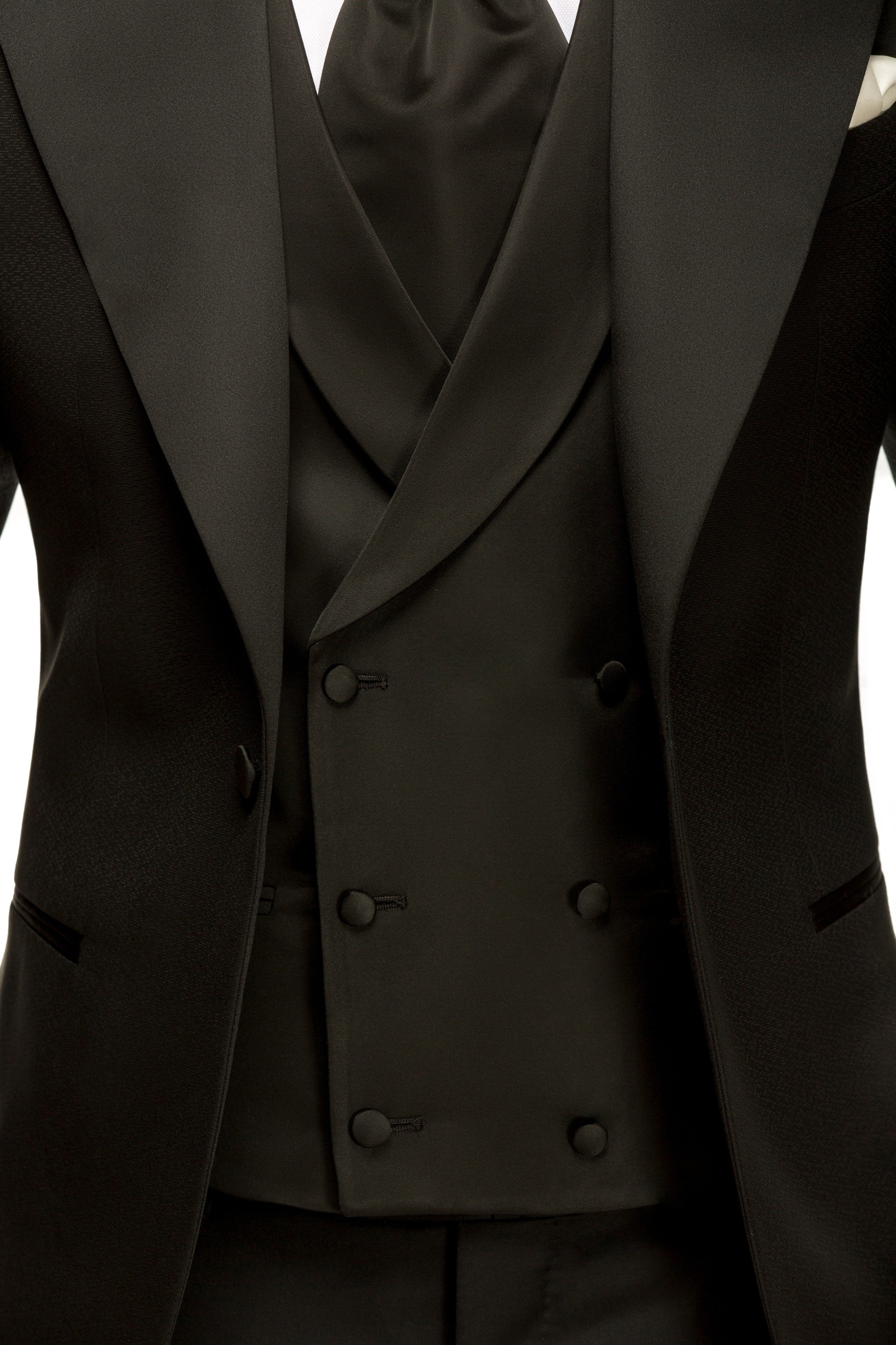 Sacou smoking black tie