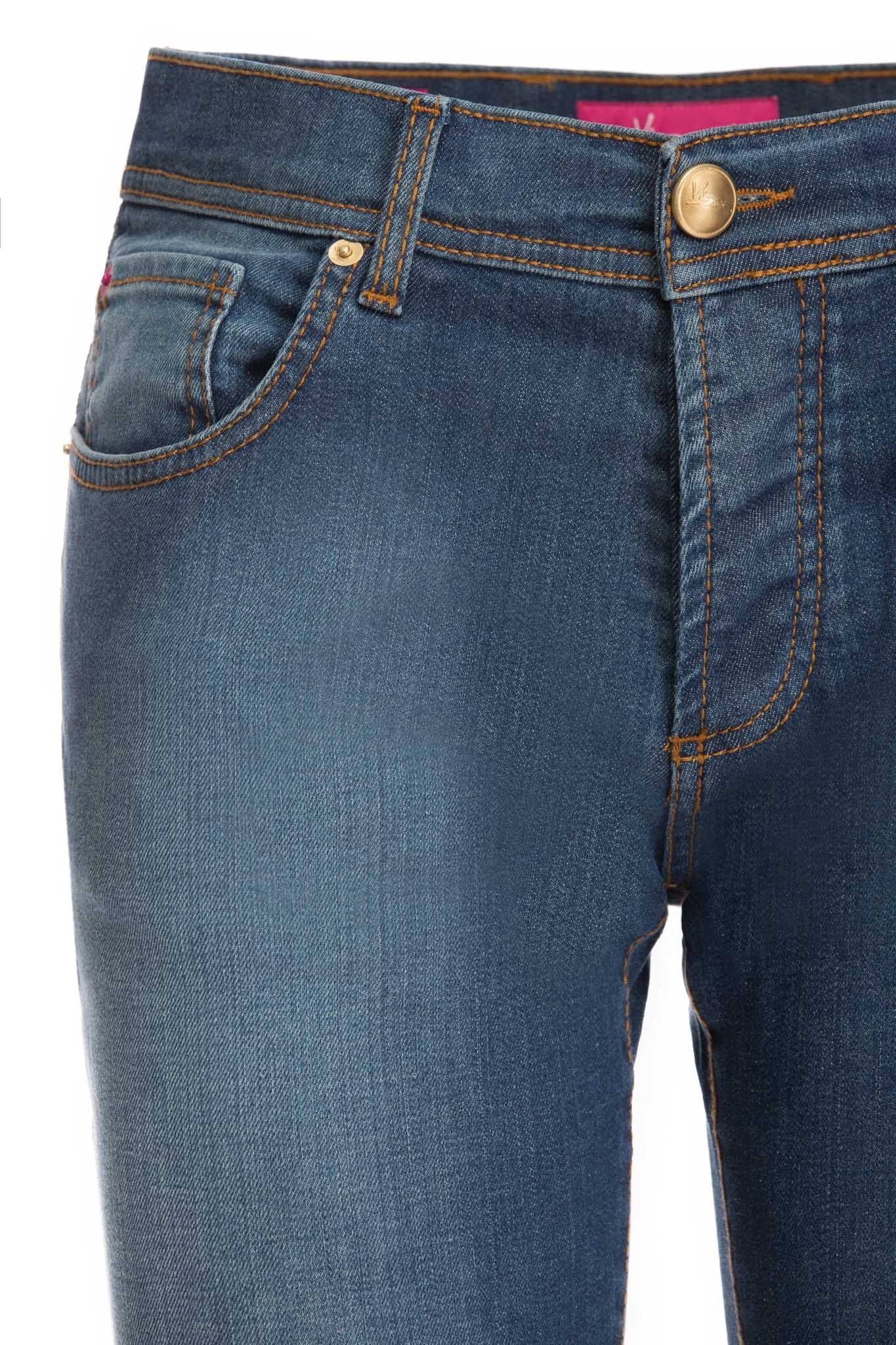 Prewashed Blue Jeans
