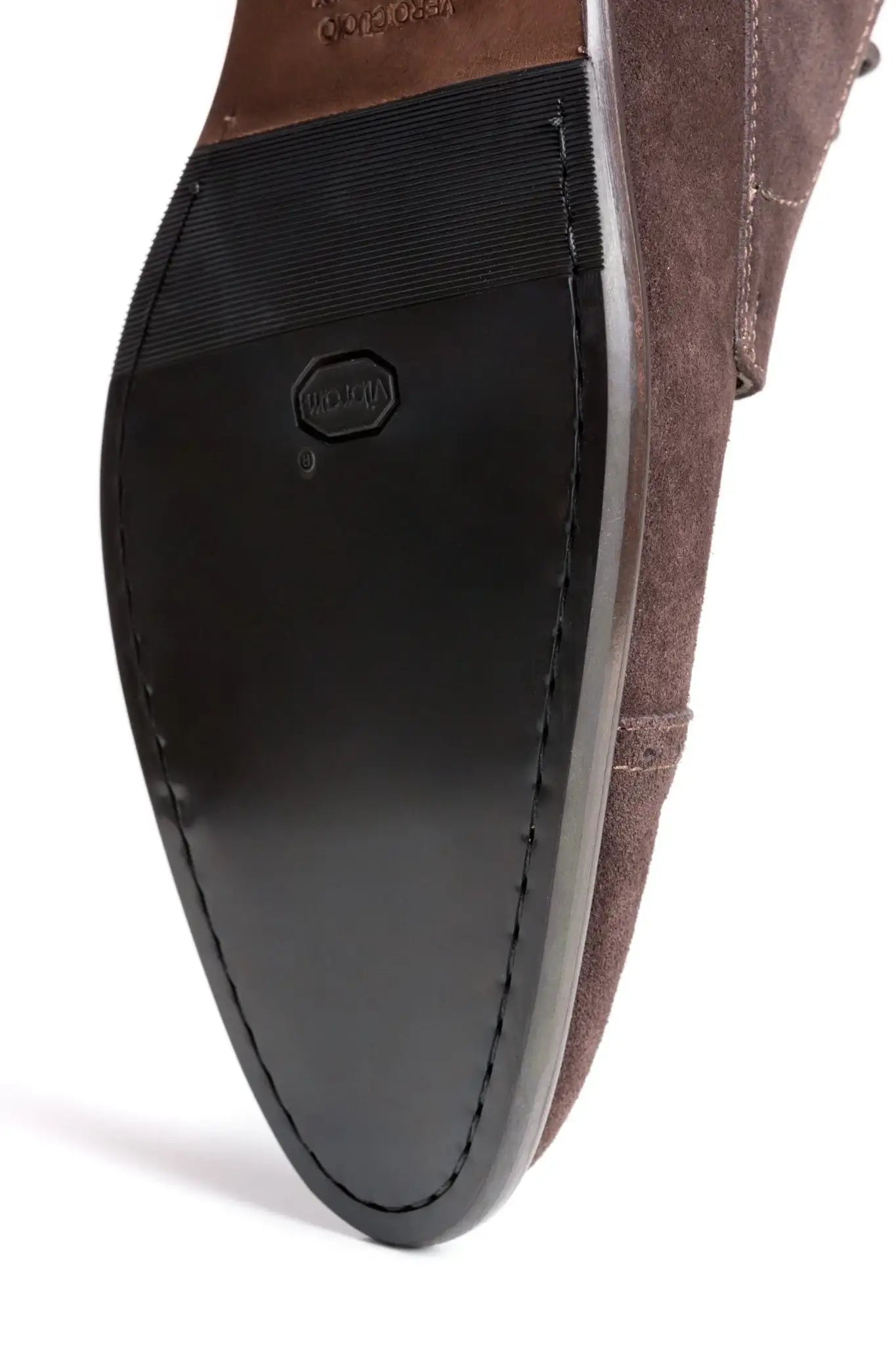 Brown Suede Derby Shoes