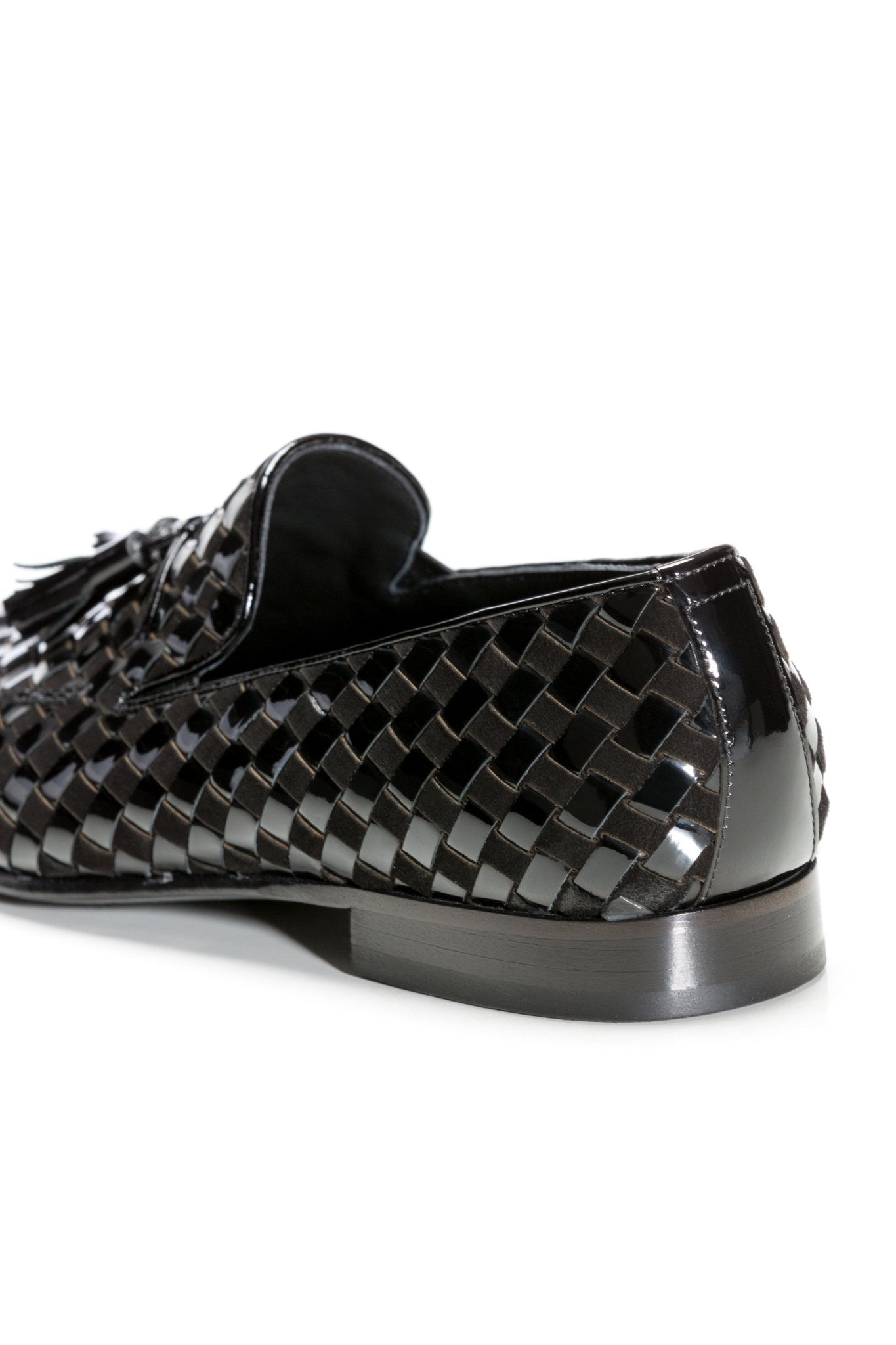 Pantofi tuxedo impletiti cu ciucuri - Viggo