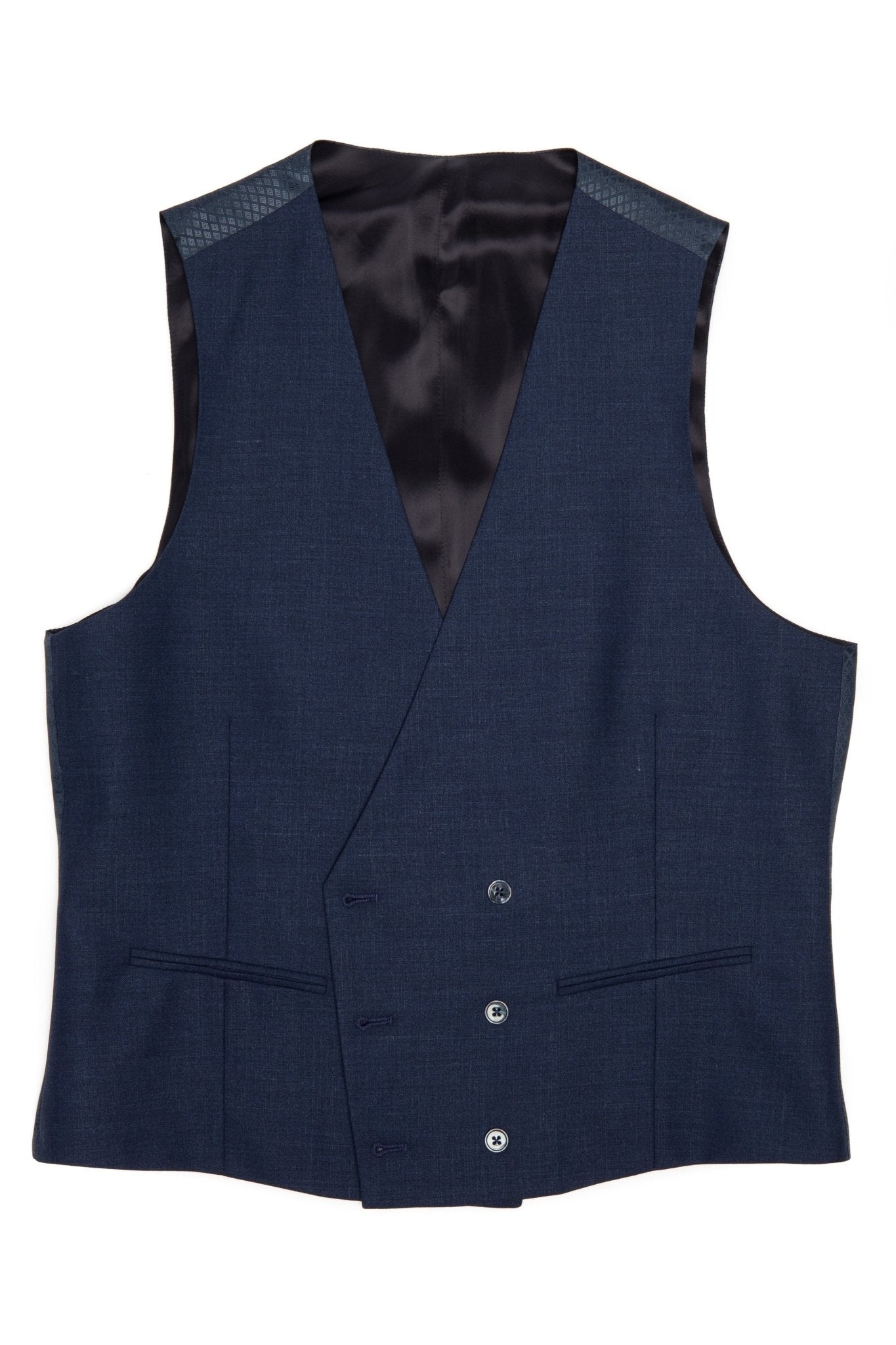 Vesta Business Bleumarin La 2 Randuri De Nasturi - Viggo