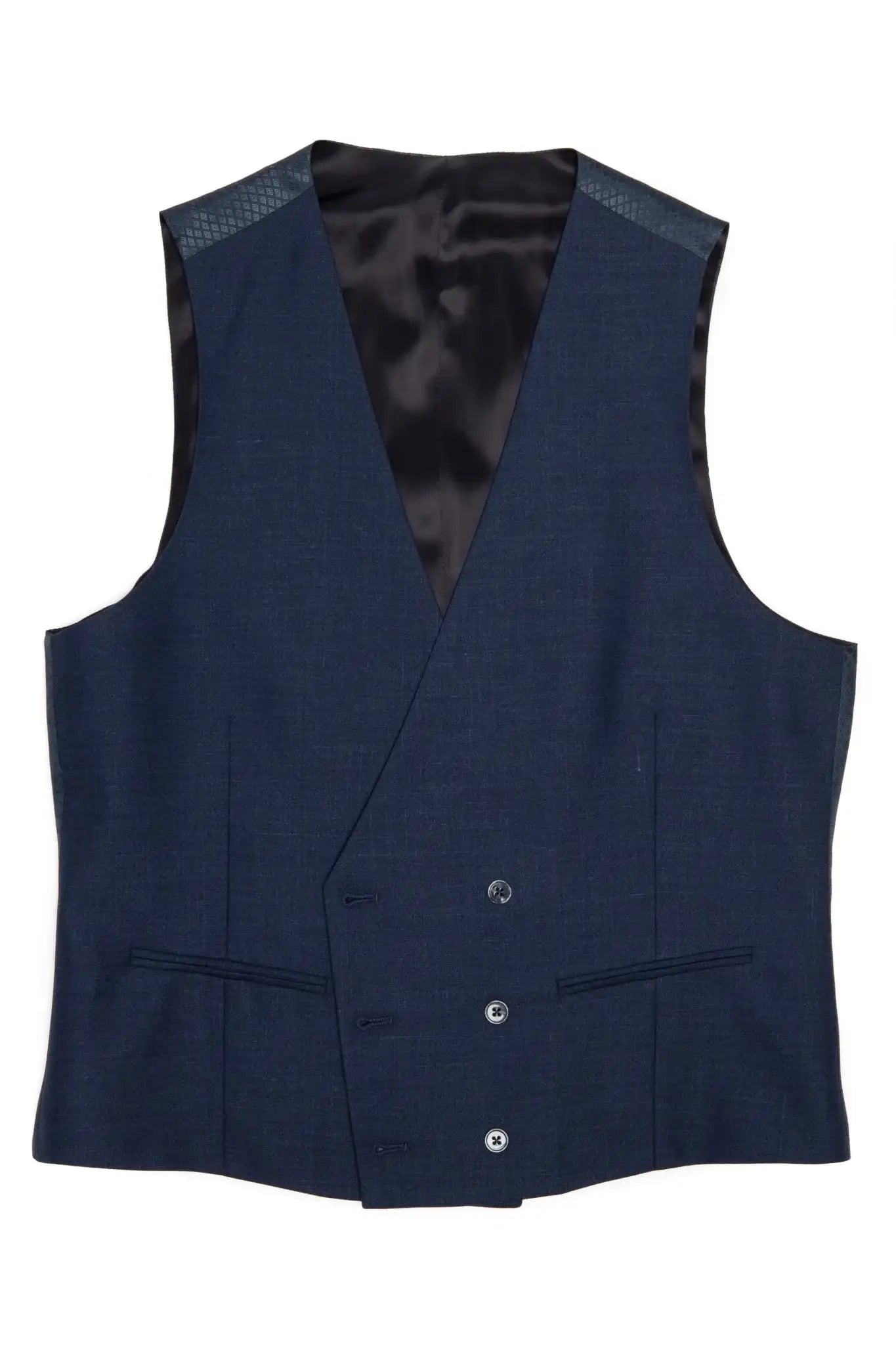 Vesta Business Bleumarin La 2 Randuri De Nasturi