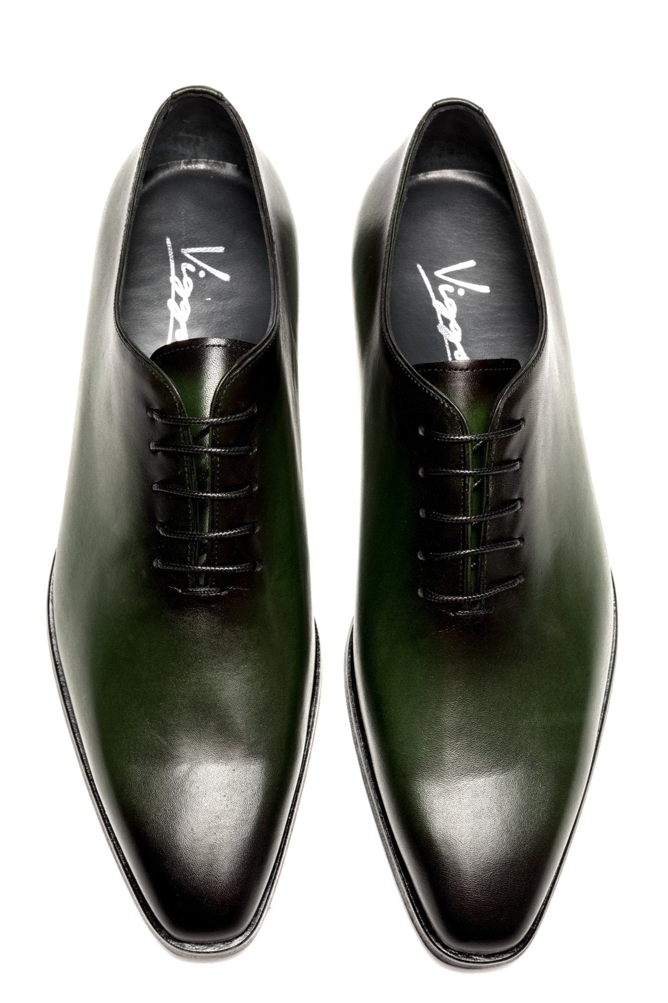 Pantofi Gri Cu Vernil Metalic - Viggo