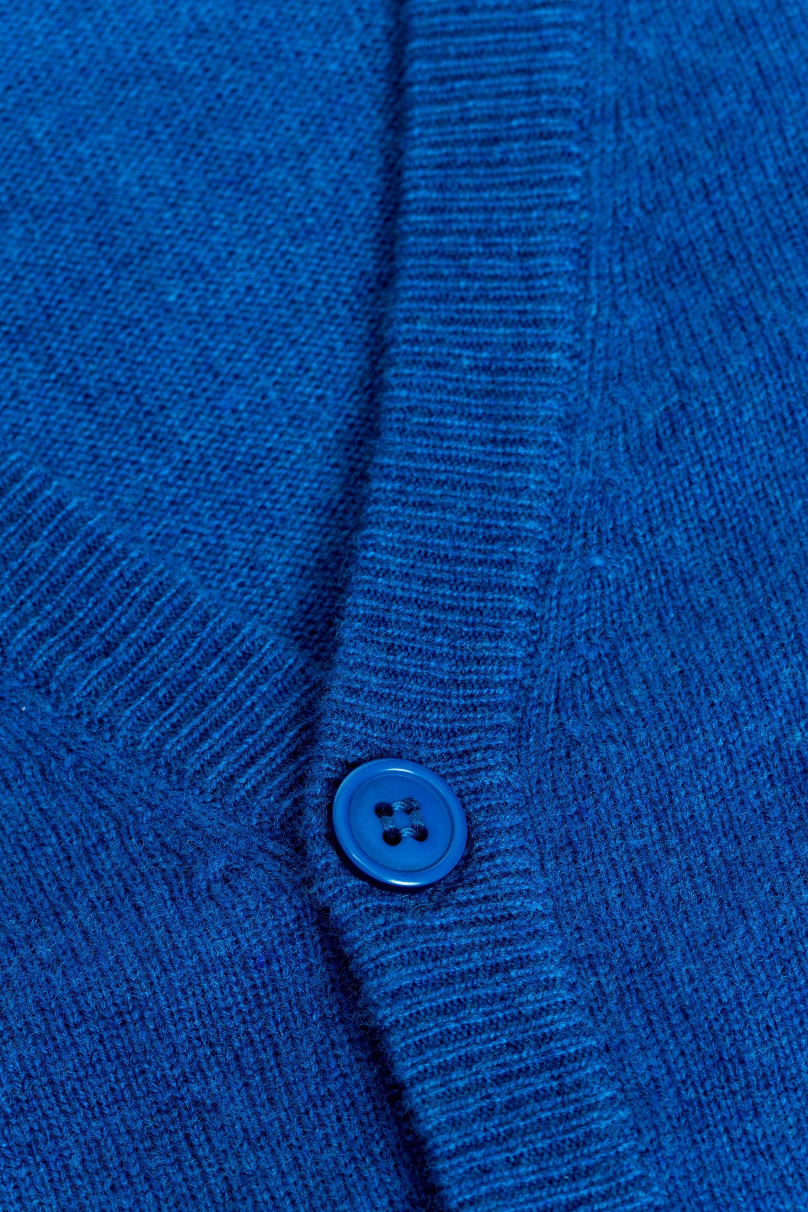 Blue cardigan